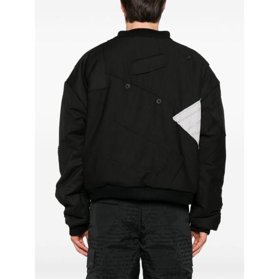 Who Decides War WHO DECIDES WAR Men Bomber Jackets FRAGMENTED BOM COAL BLACK Size US M / EU 48-50 / 2 - 2 Thumbnail