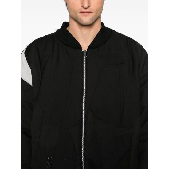 Who Decides War WHO DECIDES WAR Men Bomber Jackets FRAGMENTED BOM COAL BLACK Size US M / EU 48-50 / 2 - 3 Thumbnail