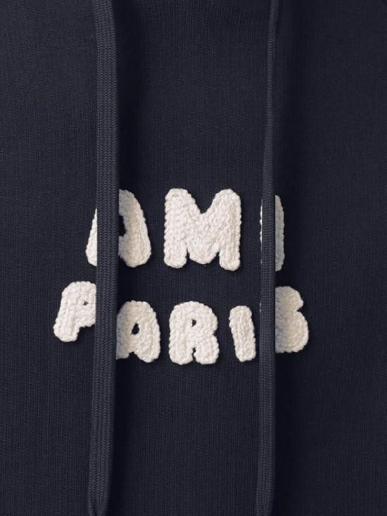 AMI AMI Women Hoodies USW275 747 4011 Blue | Grailed
