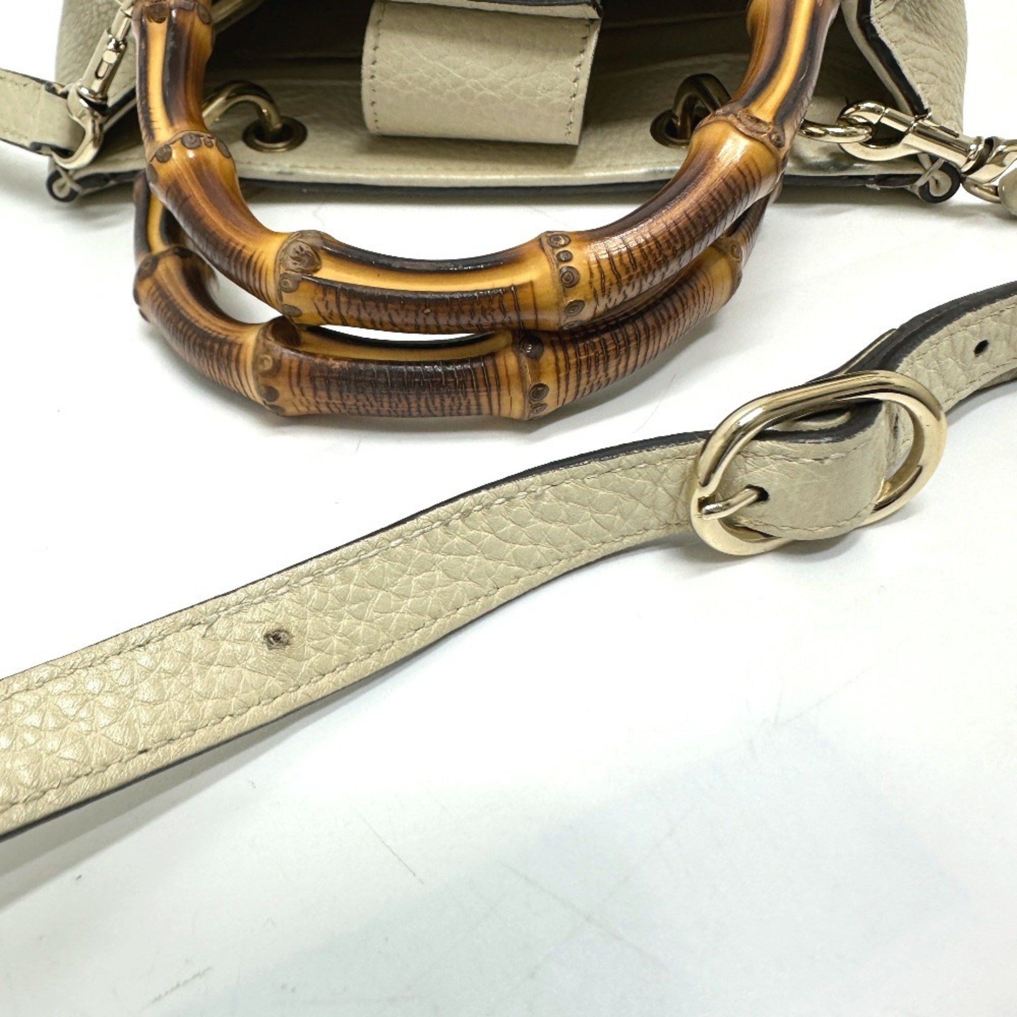 Gucci Gucci Bamboo handbag Size ONE SIZE - 12 Thumbnail