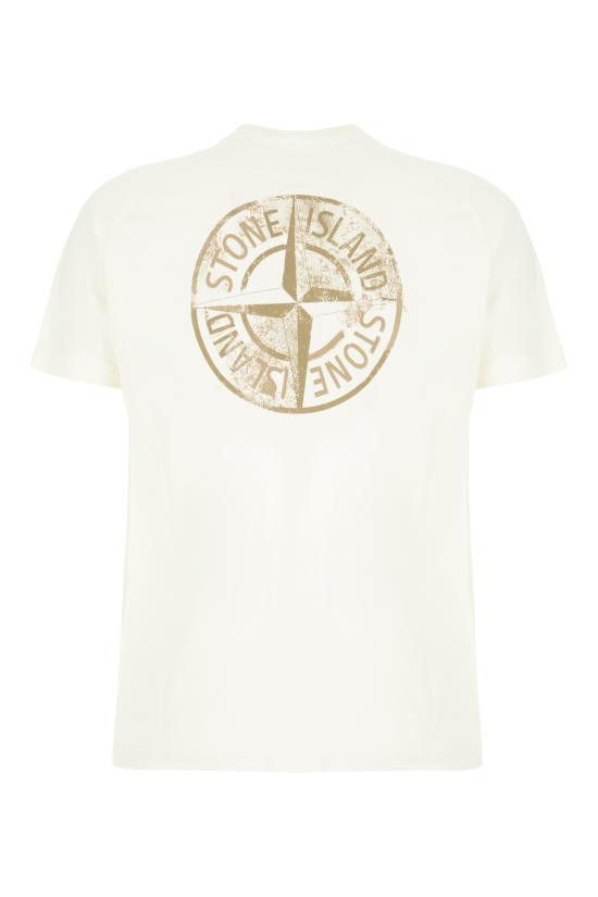 Stone Island STONE ISLAND Men T-Shirts S152100020S0080 V0093 IVORY Size US XL / EU 56 / 4 - 2 Thumbnail