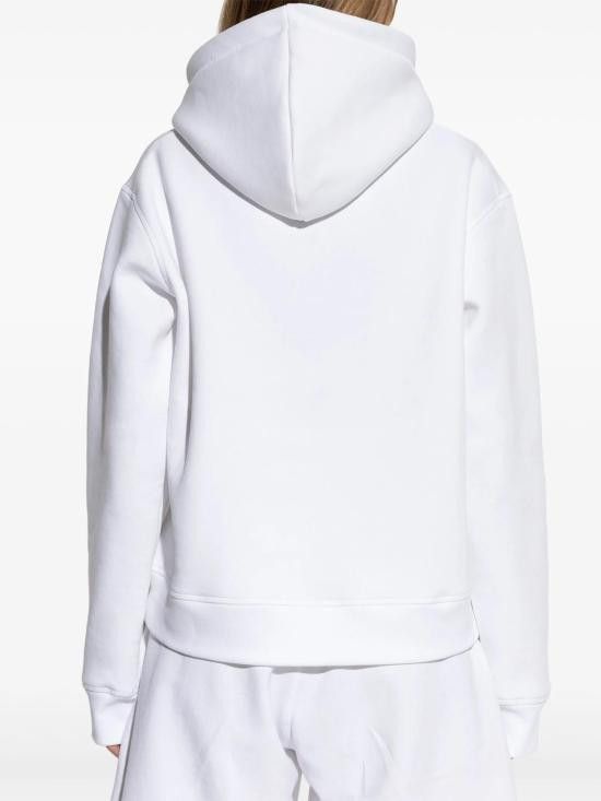 Dsquared2 DSQUARED2 Women Hoodies S80GU0106D25007 100 WHITE Size XS / US 0-2 / IT 36-38 - 4 Thumbnail