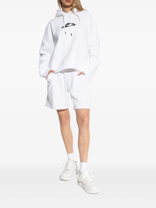 Dsquared2 DSQUARED2 Women Hoodies S80GU0106D25007 100 WHITE Size XS / US 0-2 / IT 36-38 - 2 Thumbnail