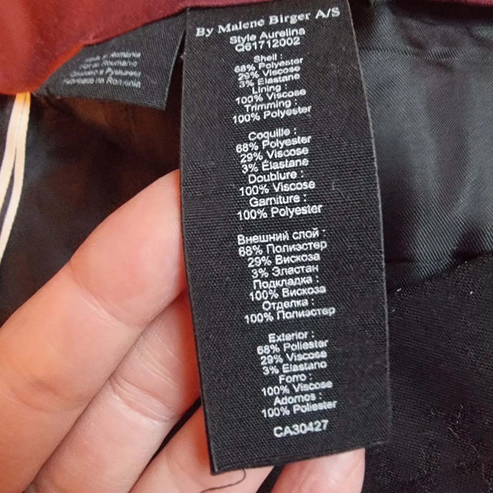 By Malene Birger By Malene Birger Pants Size 26" / US 2 / IT 38 - 3 Thumbnail