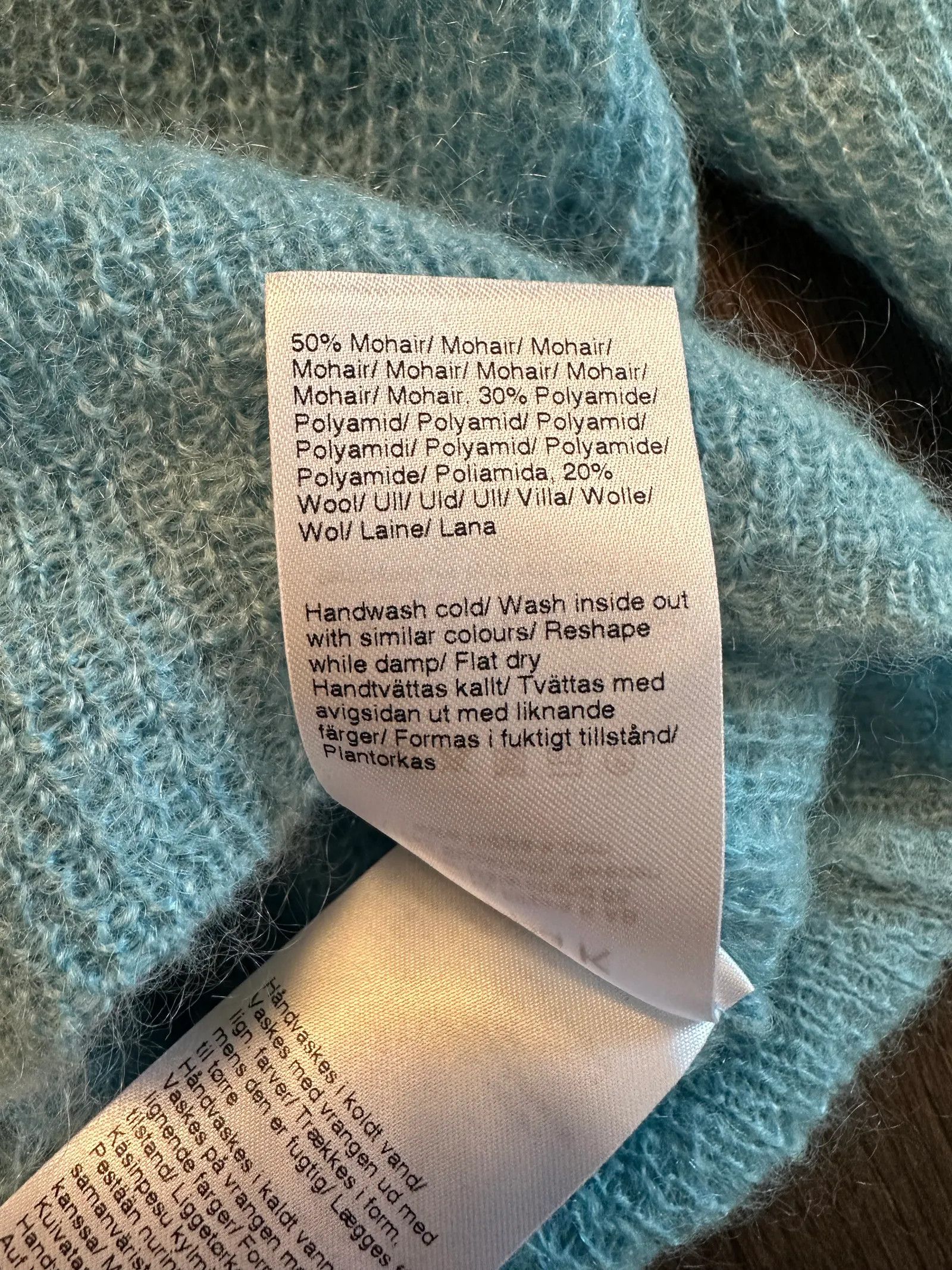 Filippa K Filippa K Mohair R-neck sweater Sweater Size XS / US 0-2 / IT 36-38 - 4 Thumbnail
