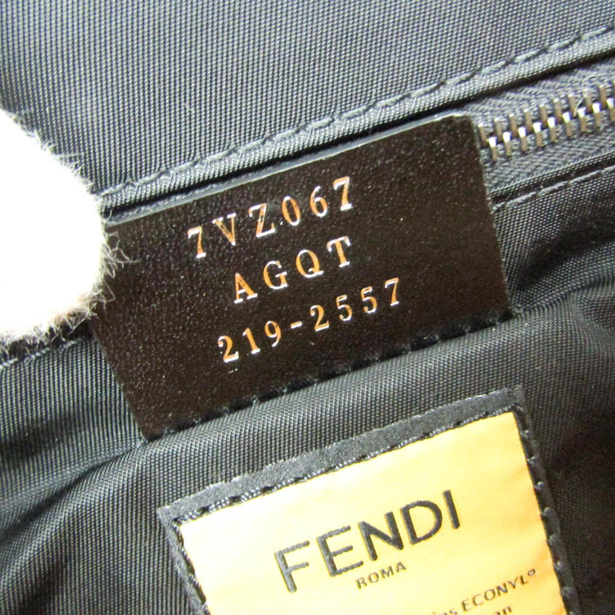 Fendi Fendi Fendines 7VZ067 Men,Women Nylon Backpack,Sling Bag Yellow Size ONE SIZE - 11 Thumbnail
