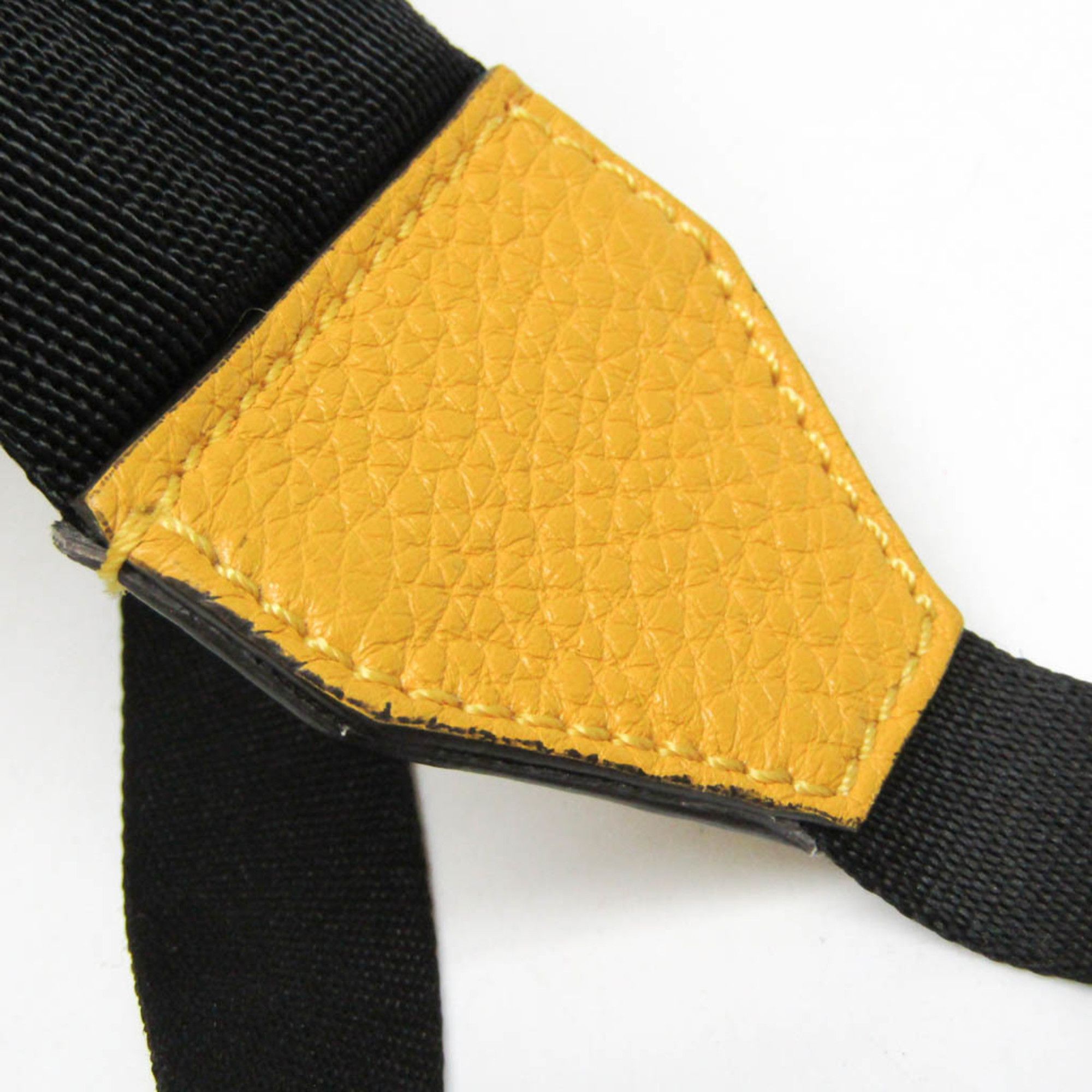 Fendi Fendi Fendines 7VZ067 Men,Women Nylon Backpack,Sling Bag Yellow Size ONE SIZE - 9 Thumbnail