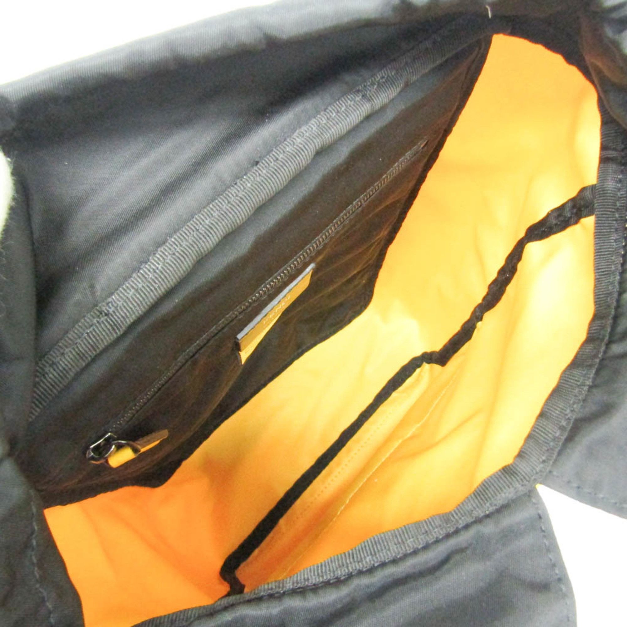 Fendi Fendi Fendines 7VZ067 Men,Women Nylon Backpack,Sling Bag Yellow Size ONE SIZE - 3 Thumbnail