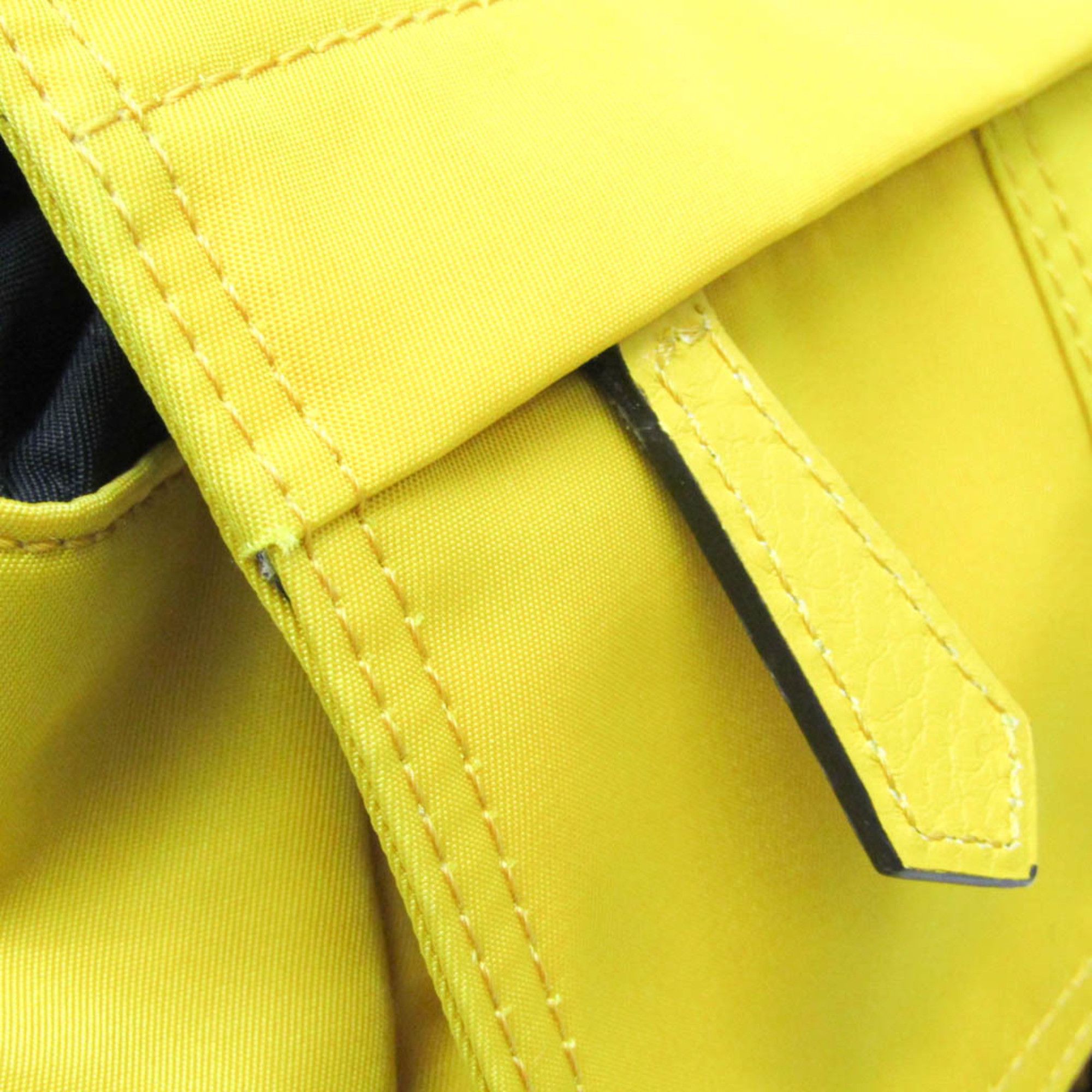 Fendi Fendi Fendines 7VZ067 Men,Women Nylon Backpack,Sling Bag Yellow Size ONE SIZE - 8 Thumbnail