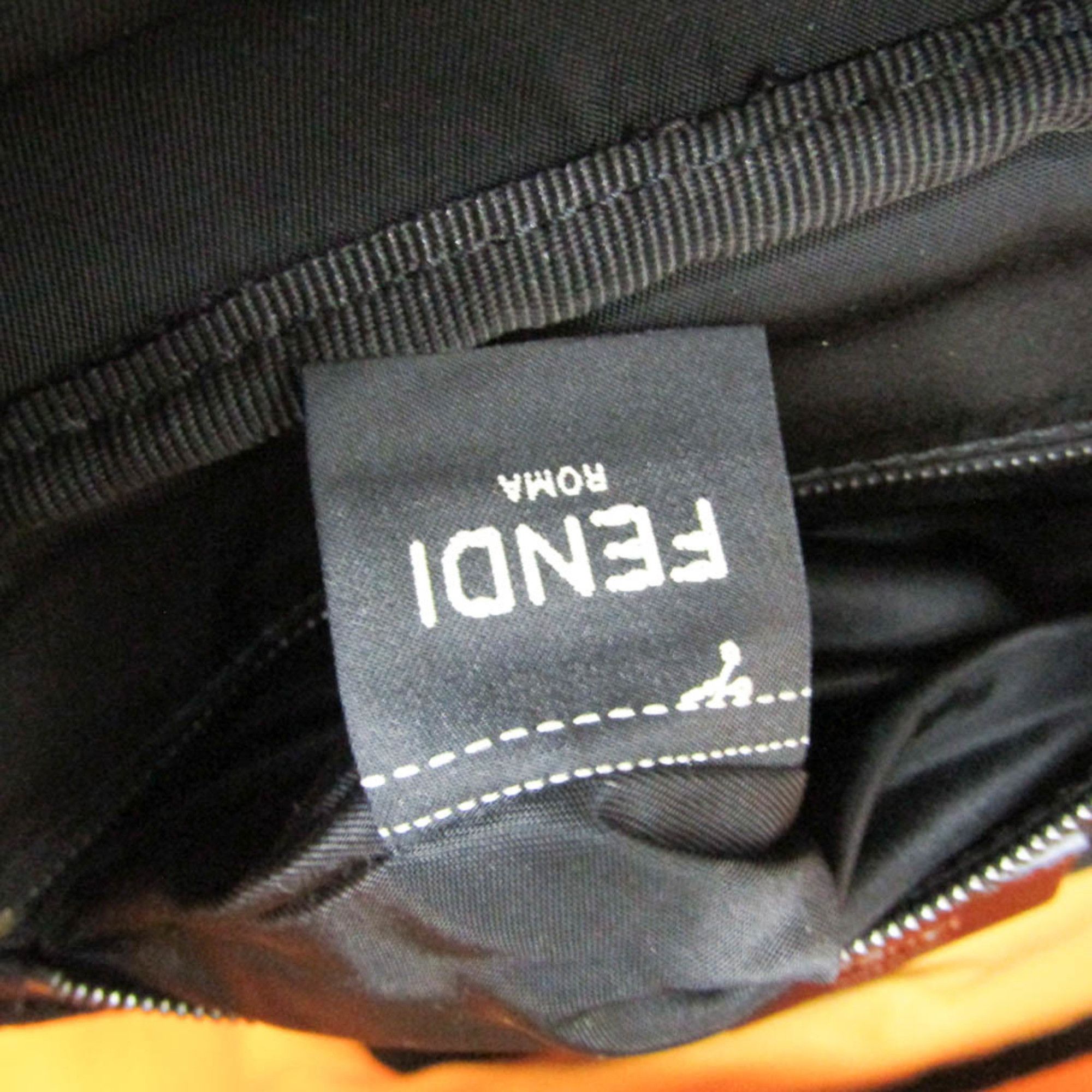 Fendi Fendi Fendines 7VZ067 Men,Women Nylon Backpack,Sling Bag Yellow Size ONE SIZE - 12 Thumbnail