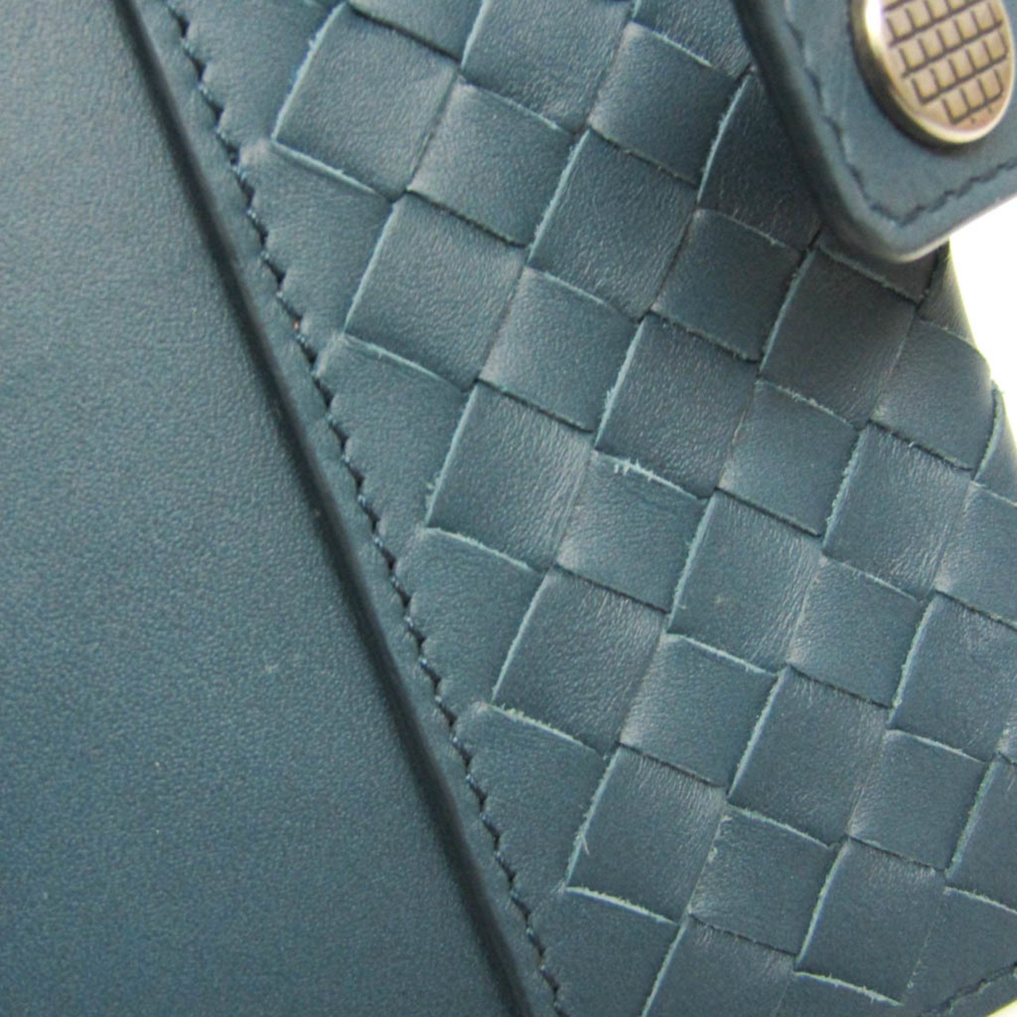 Bottega Veneta Bottega Veneta Intrecciato Compact Size Planner Cover Dark Blue Size ONE SIZE - 8 Thumbnail