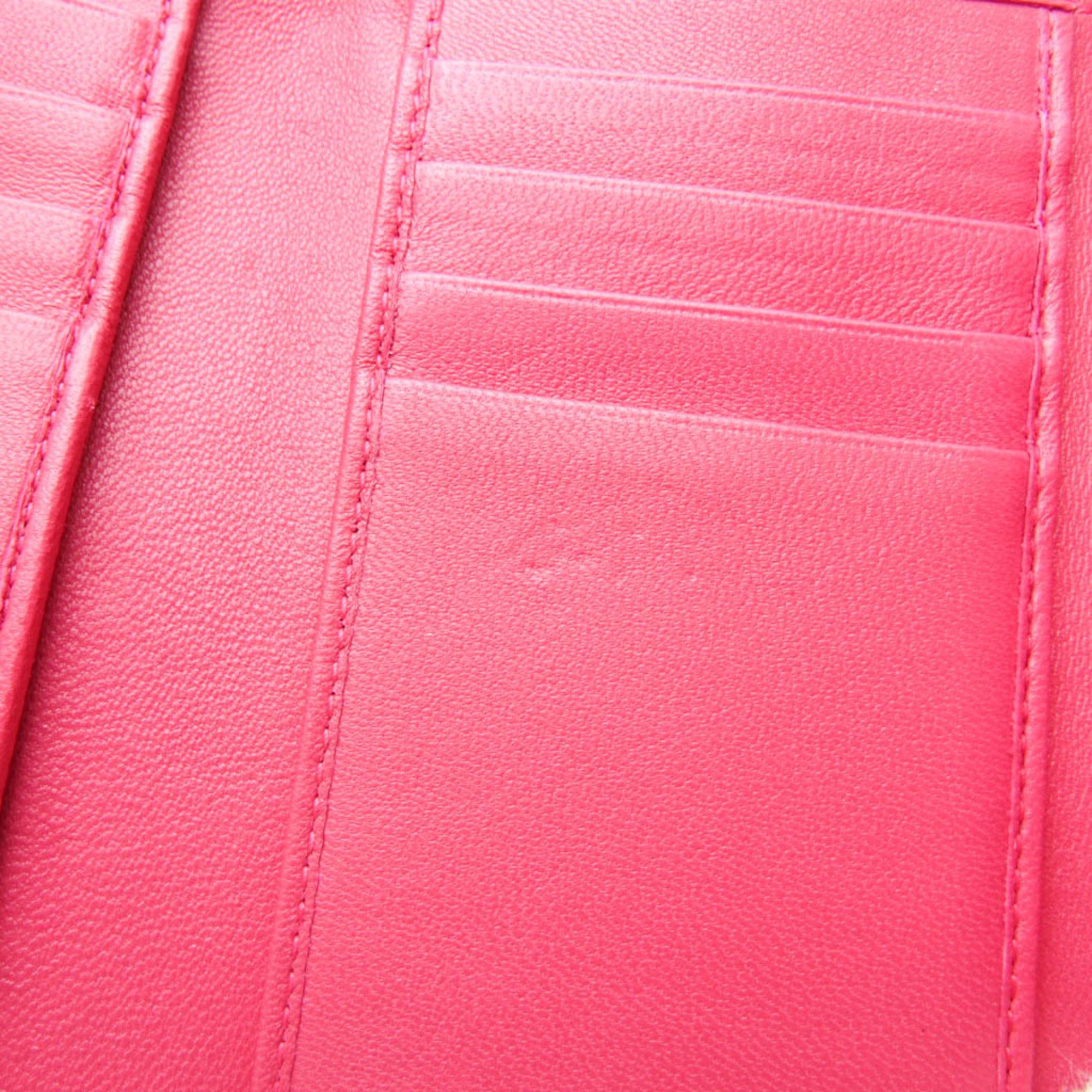 Dior Christian Dior DIORAMA S0617PNAG Women's Leather Wallet (tri-fold) Pink Size ONE SIZE - 11 Thumbnail
