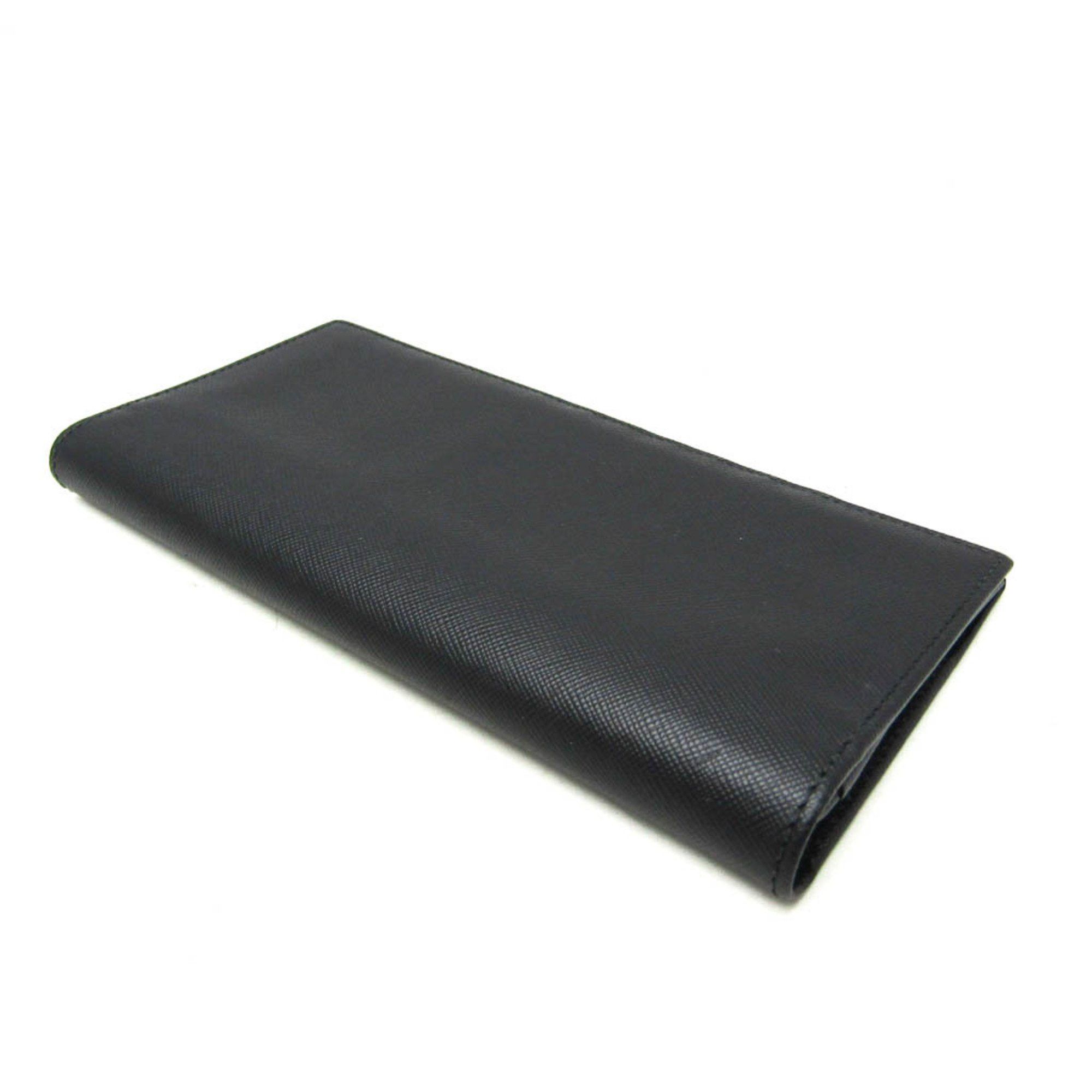 Prada Prada Men,Women Leather Long Wallet (bi-fold) Black Size ONE SIZE - 2 Thumbnail