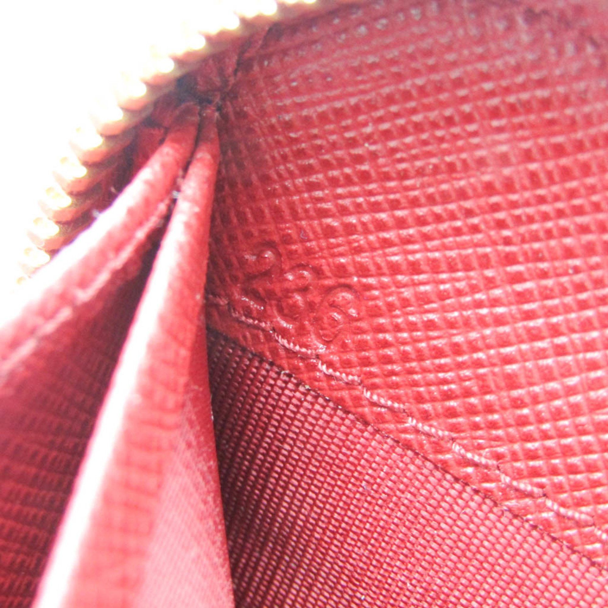 Prada Prada Saffiano SAFFIANO FIOCCO 1ML506 Women's Leather Long Wallet (bi-fold) Red Color Size ONE SIZE - 14 Thumbnail