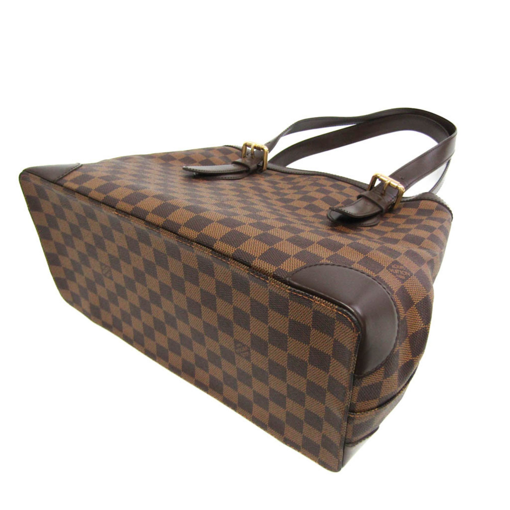 Louis Vuitton Louis Vuitton Damier Hampstead MM N51204 Women's Shoulder Bag,Tote Bag Brown Size ONE SIZE - 2 Thumbnail