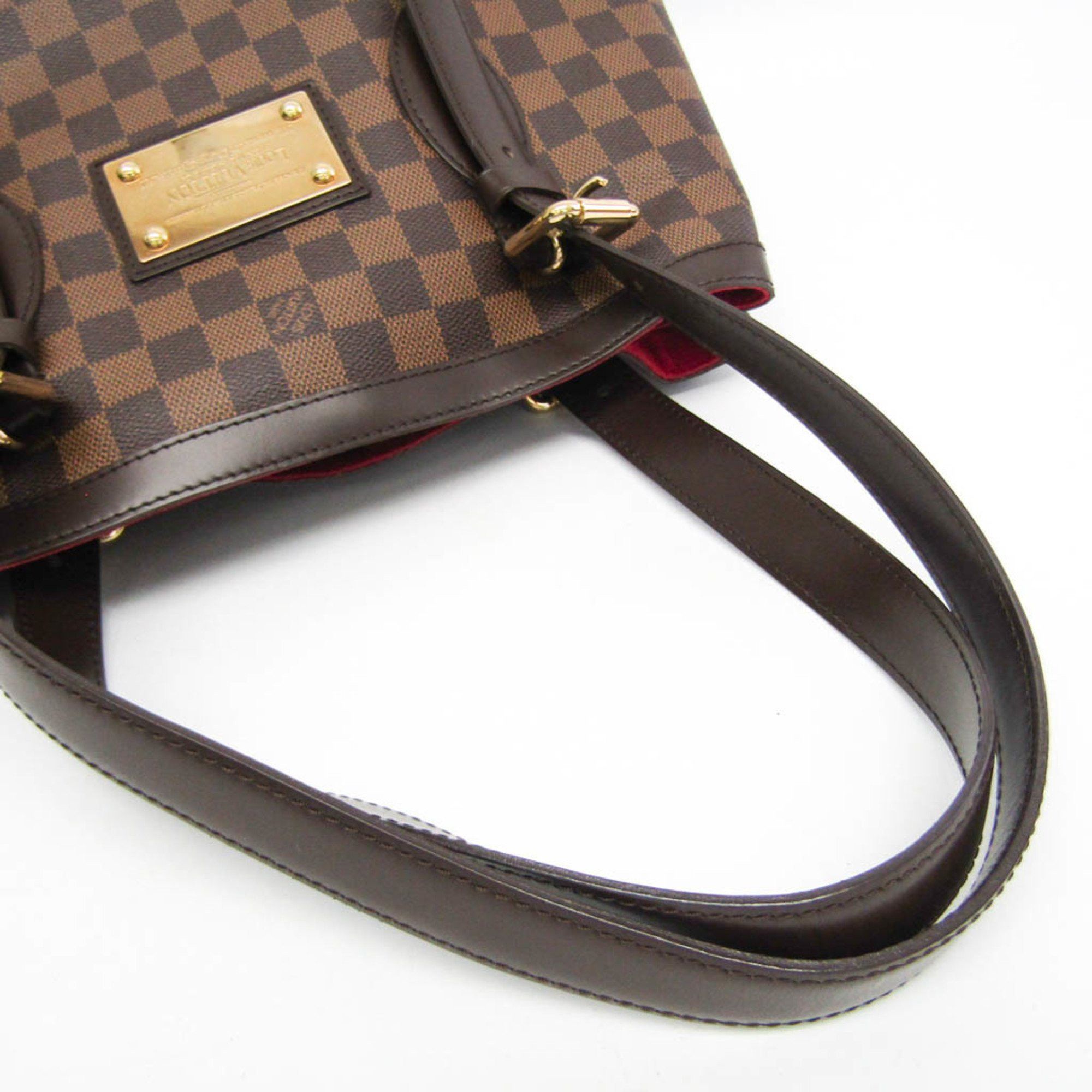 Louis Vuitton Louis Vuitton Damier Hampstead MM N51204 Women's Shoulder Bag,Tote Bag Brown Size ONE SIZE - 8 Thumbnail
