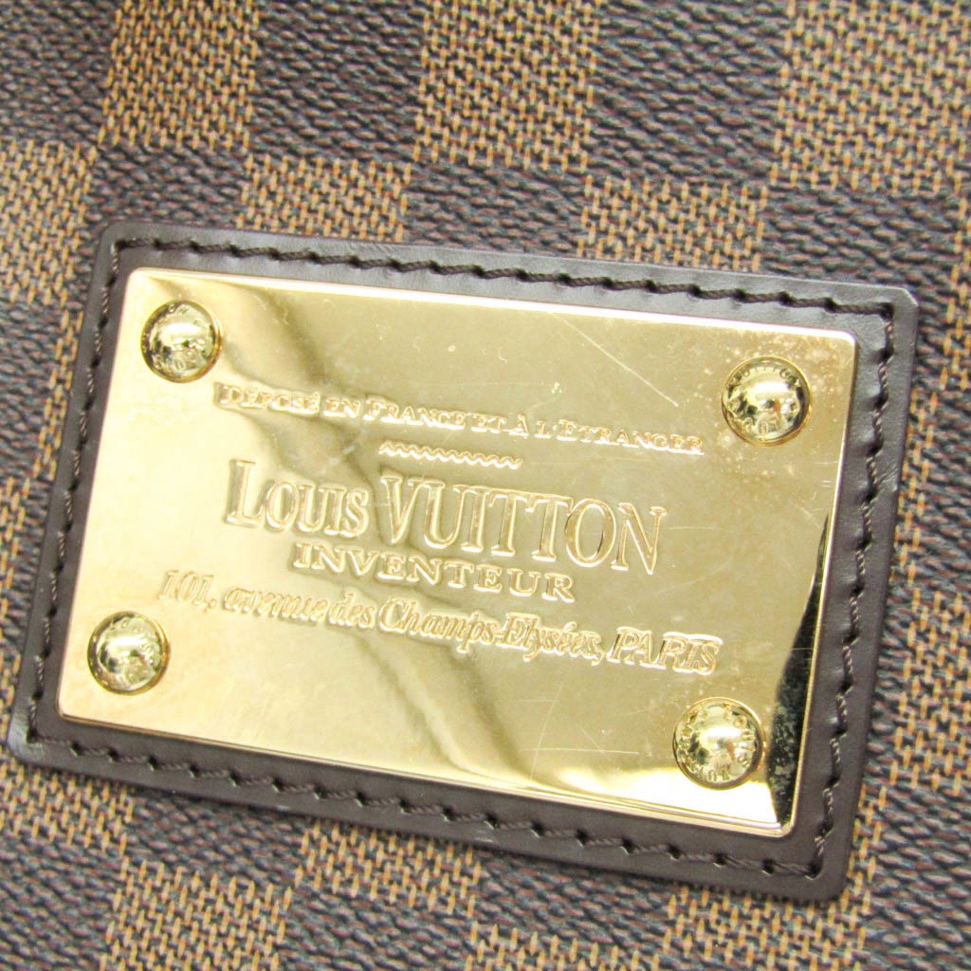 Louis Vuitton Louis Vuitton Damier Hampstead MM N51204 Women's Shoulder Bag,Tote Bag Brown Size ONE SIZE - 7 Thumbnail