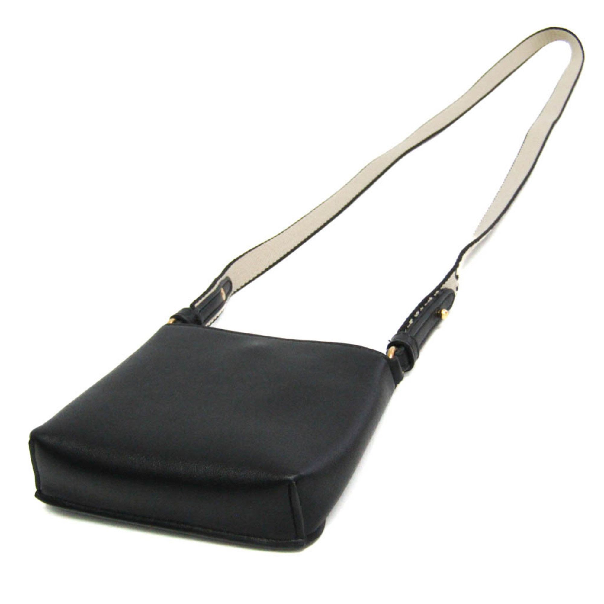 Stella McCartney Stella McCartney Micro Stella Logo 700159W8542 Women's Faux Leather Shoulder Bag Black Size ONE SIZE - 2 Thumbnail