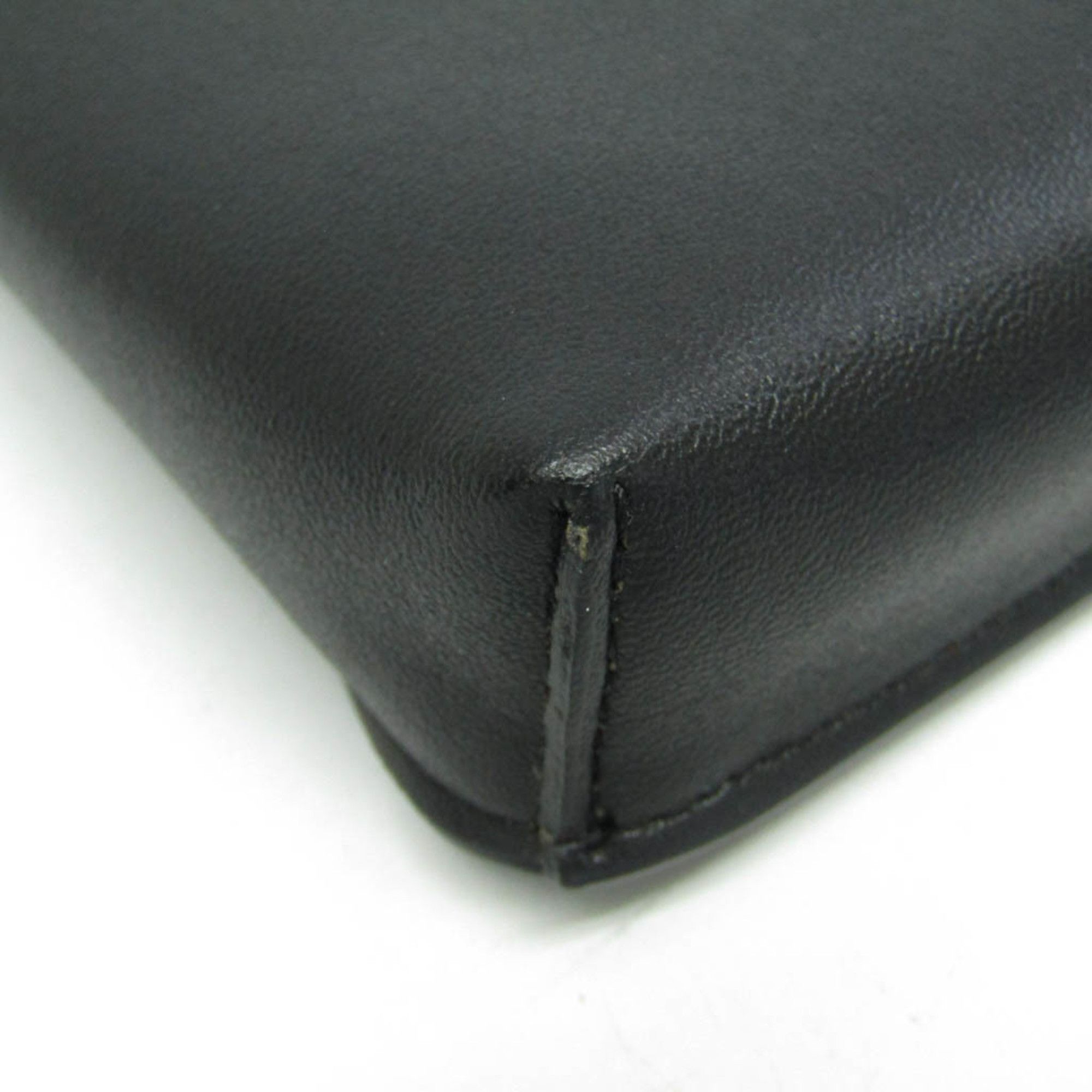 Stella McCartney Stella McCartney Micro Stella Logo 700159W8542 Women's Faux Leather Shoulder Bag Black Size ONE SIZE - 4 Thumbnail