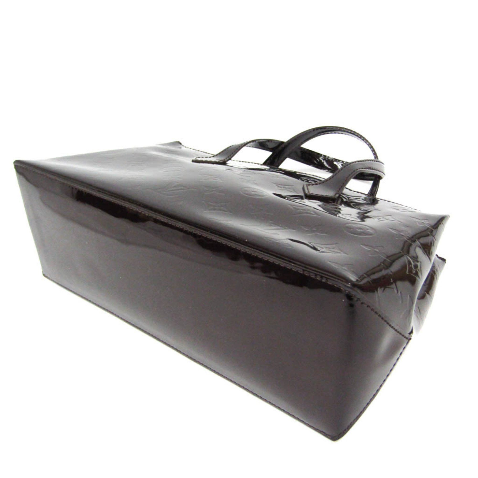 Louis Vuitton Louis Vuitton Monogram Vernis Wilshire PM M93641 Women's Handbag Amarante Size ONE SIZE - 2 Thumbnail