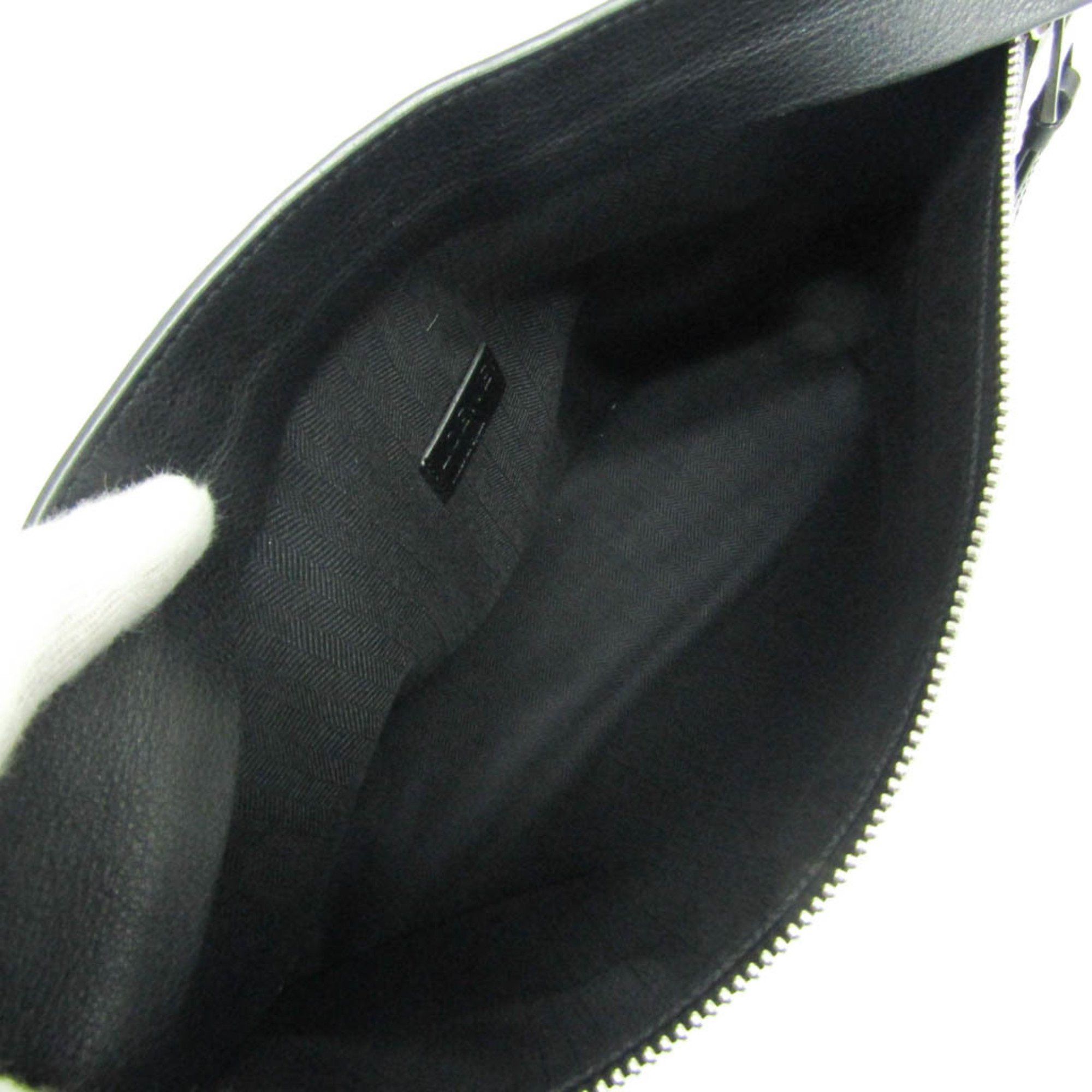 Loewe Loewe Anagram Men's Leather Shoulder Bag Black Size ONE SIZE - 3 Thumbnail