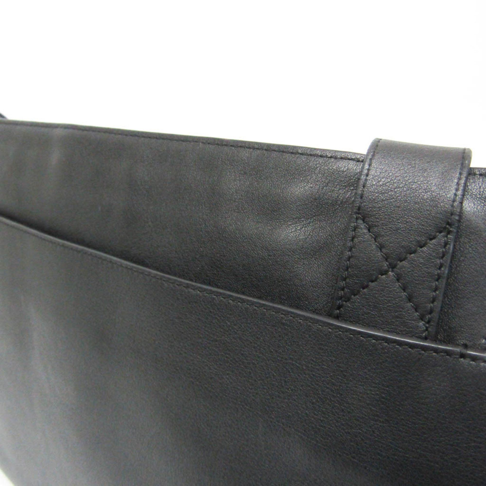 Loewe Loewe Anagram Men's Leather Shoulder Bag Black Size ONE SIZE - 7 Thumbnail