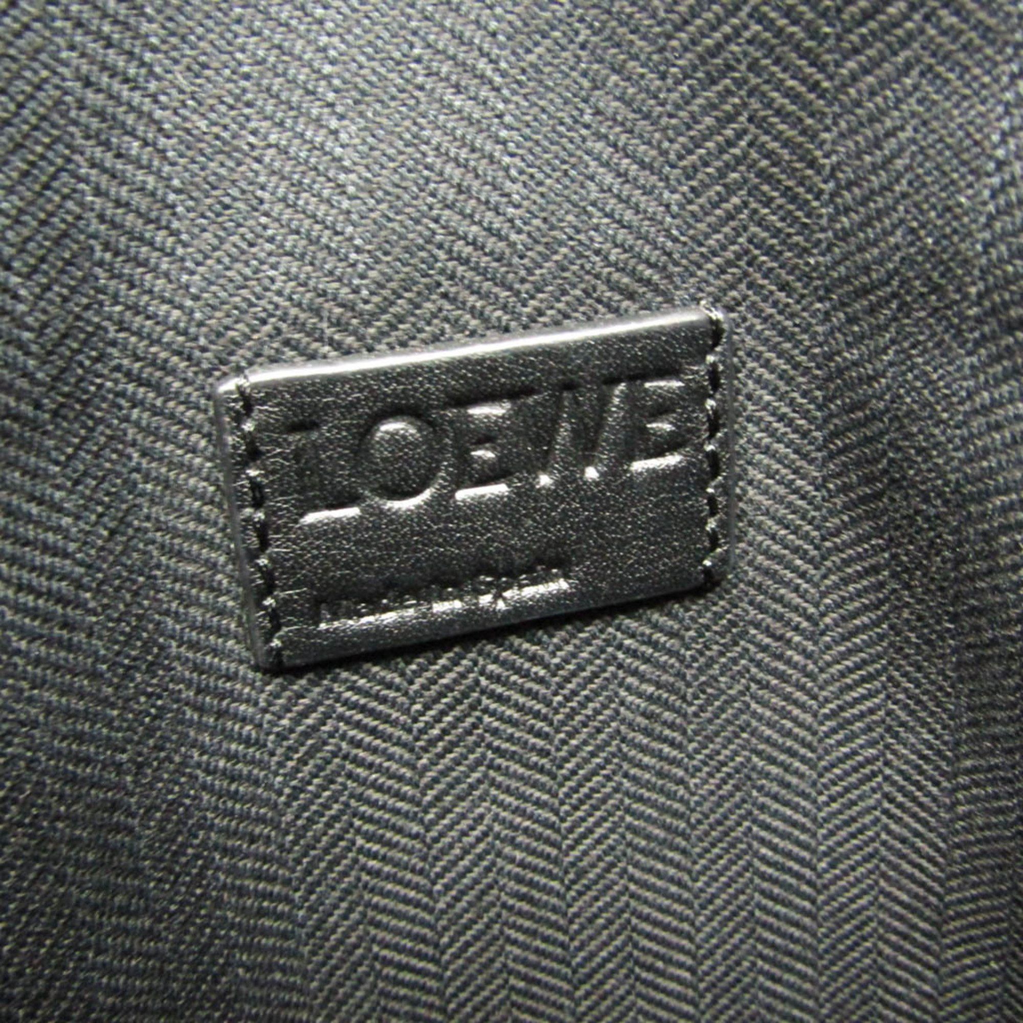 Loewe Loewe Anagram Men's Leather Shoulder Bag Black Size ONE SIZE - 10 Thumbnail