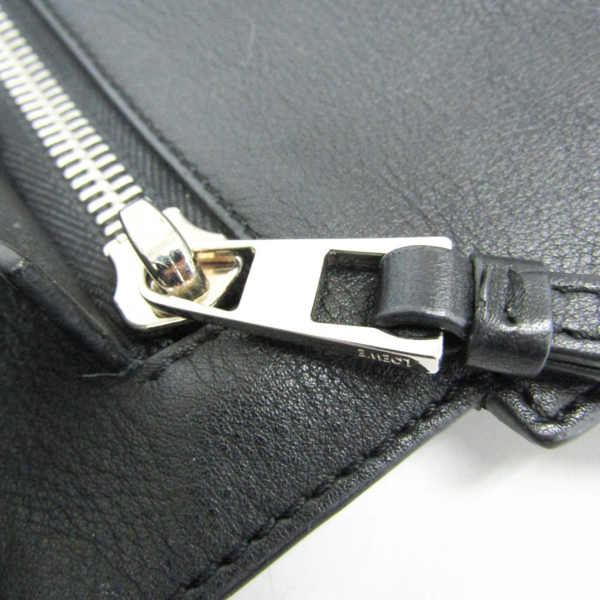 Loewe Loewe Anagram Men's Leather Shoulder Bag Black Size ONE SIZE - 9 Thumbnail