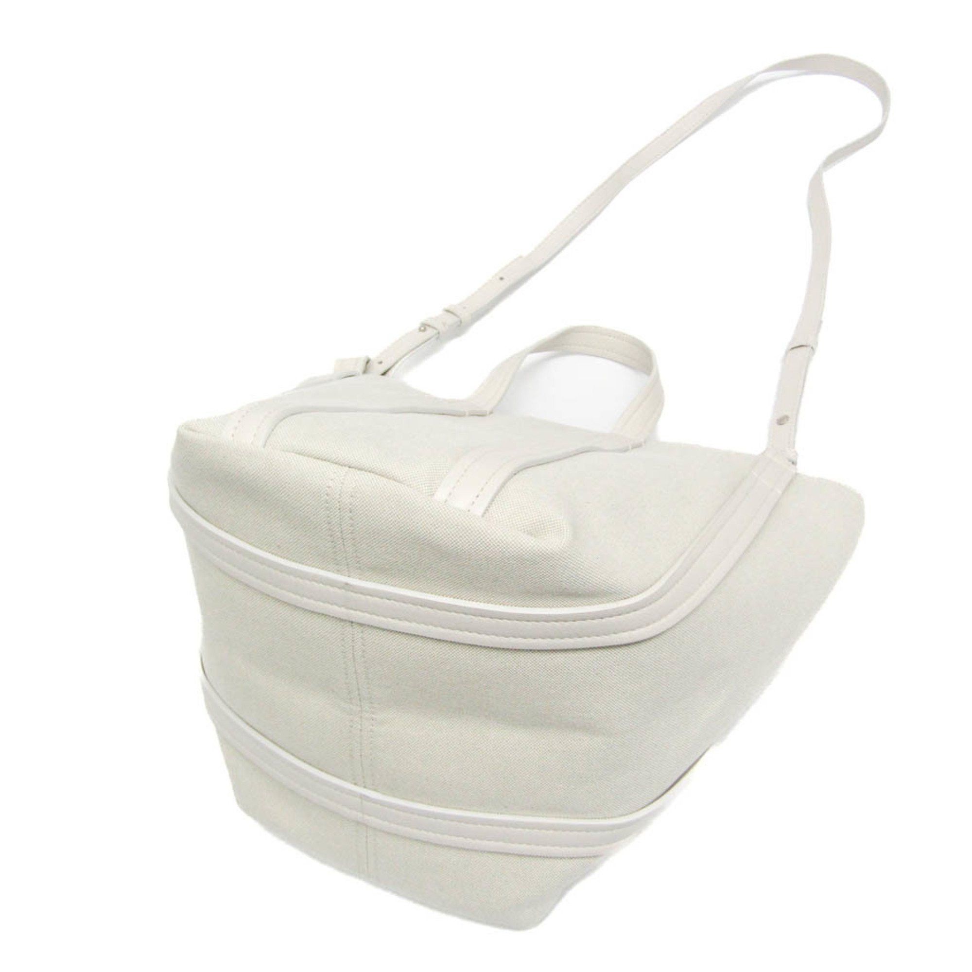 Balenciaga Balenciaga EVERYDAY 2.0 SMALL SORTH SOUTH 672791 Women's Canvas,Leather Handbag,Shoulder Bag White Size ONE SIZE - 2 Thumbnail