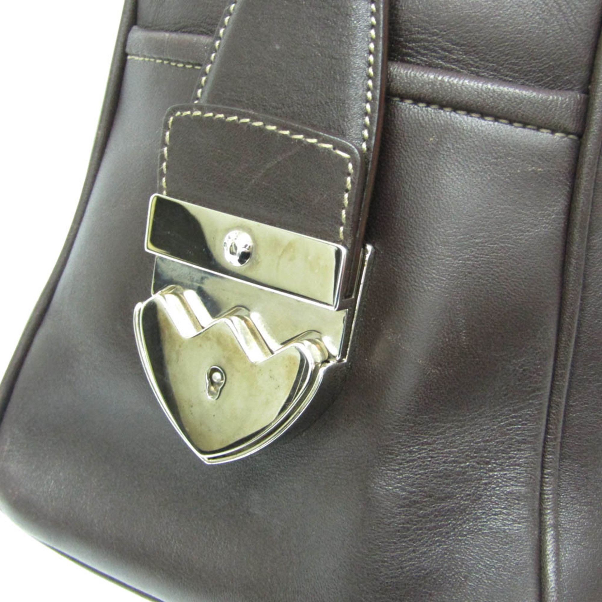 Bally Bally CLELAND Women's Leather Handbag Brown Size ONE SIZE - 7 Thumbnail