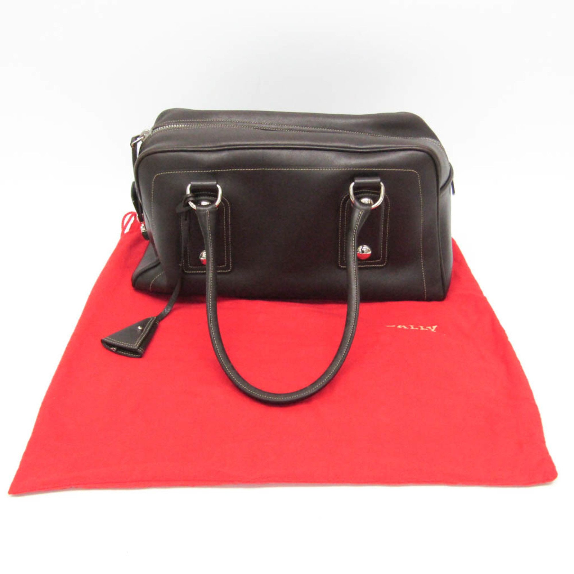 Bally Bally CLELAND Women's Leather Handbag Brown Size ONE SIZE - 4 Thumbnail