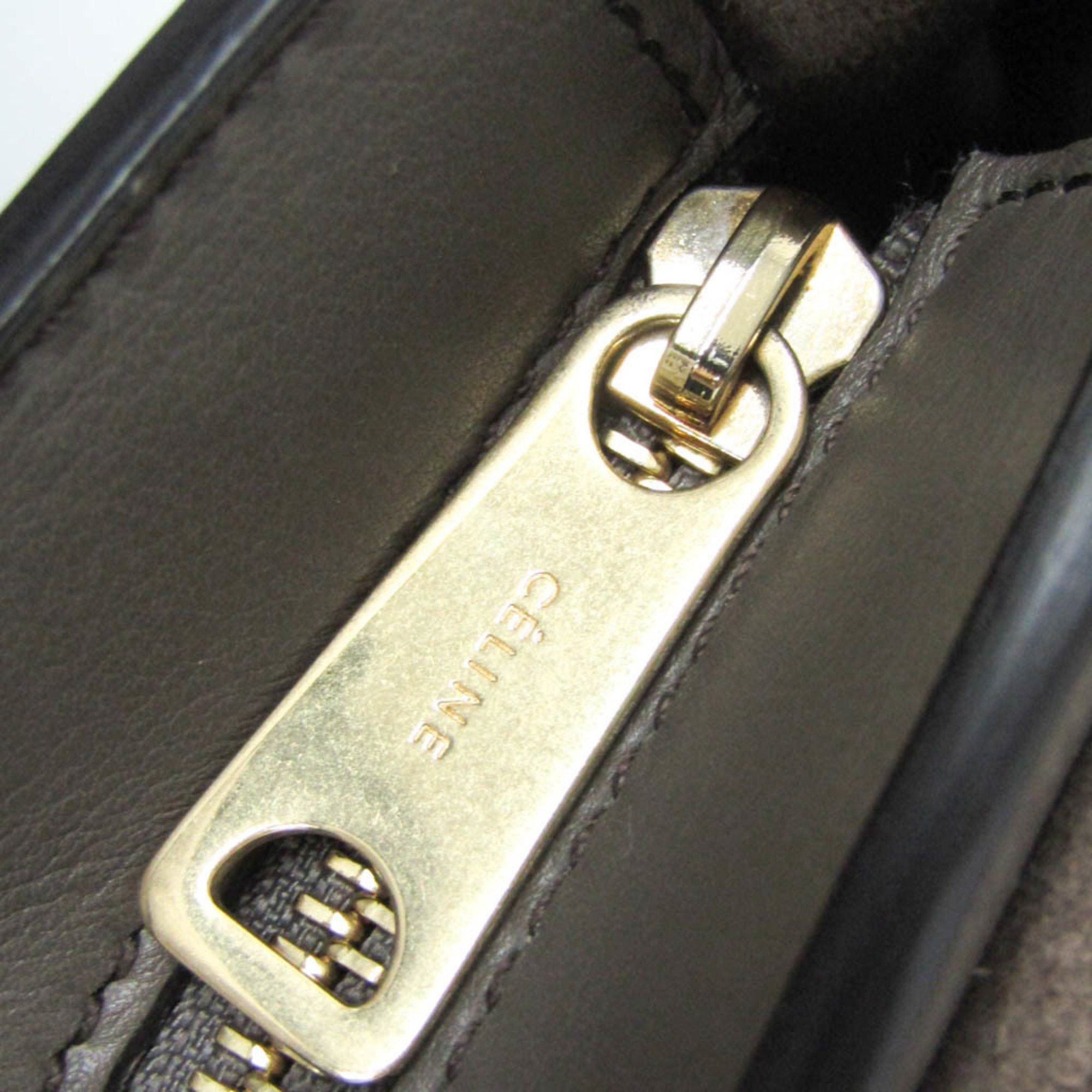 Celine Celine Trapeze Women's Leather,Suede Handbag,Shoulder Bag Brown,Gray,Red Color Size ONE SIZE - 10 Thumbnail