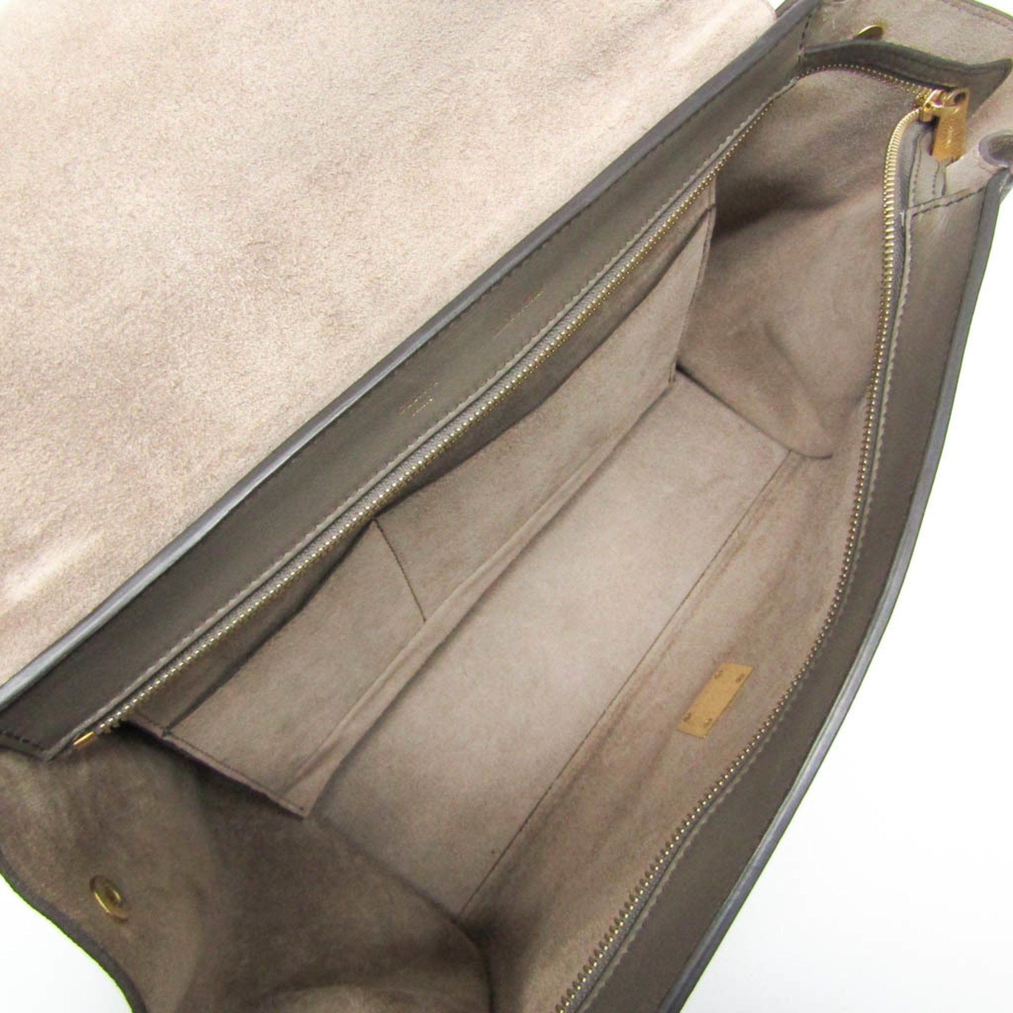 Celine Celine Trapeze Women's Leather,Suede Handbag,Shoulder Bag Brown,Gray,Red Color Size ONE SIZE - 3 Thumbnail
