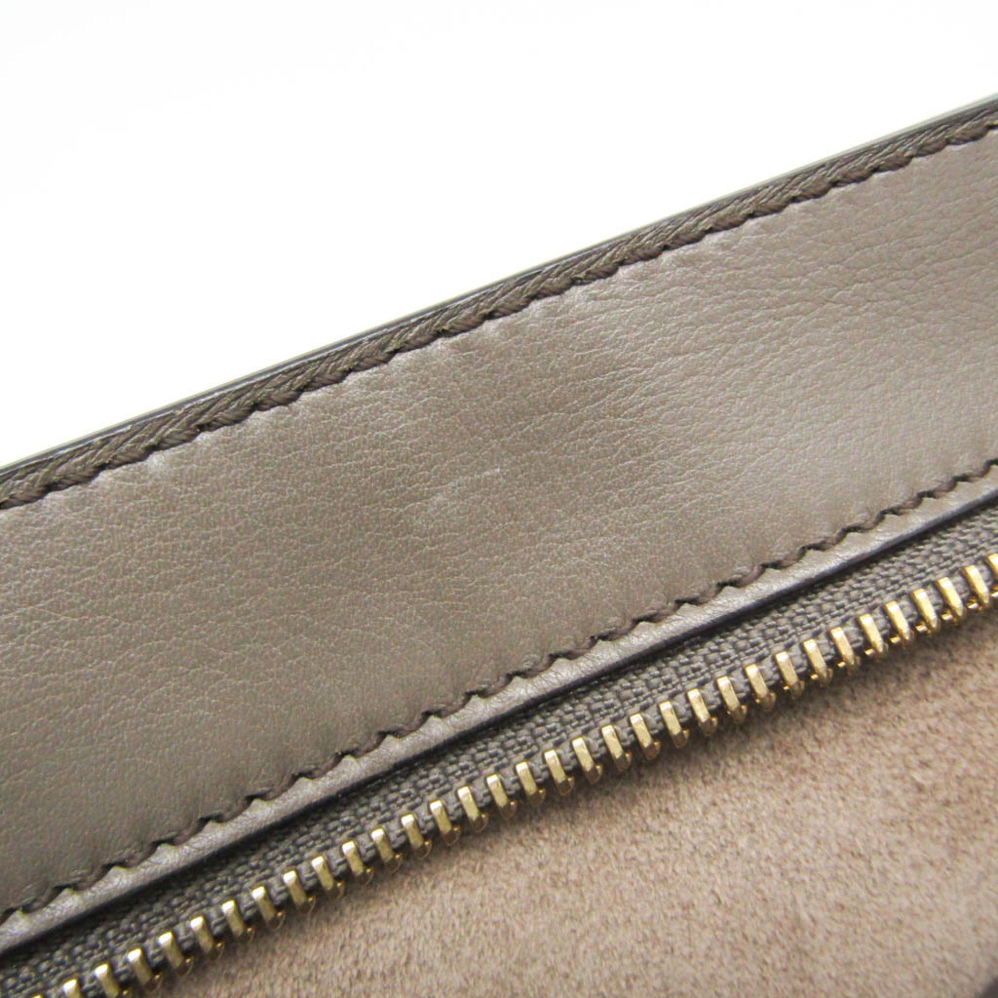 Celine Celine Trapeze Women's Leather,Suede Handbag,Shoulder Bag Brown,Gray,Red Color Size ONE SIZE - 12 Thumbnail