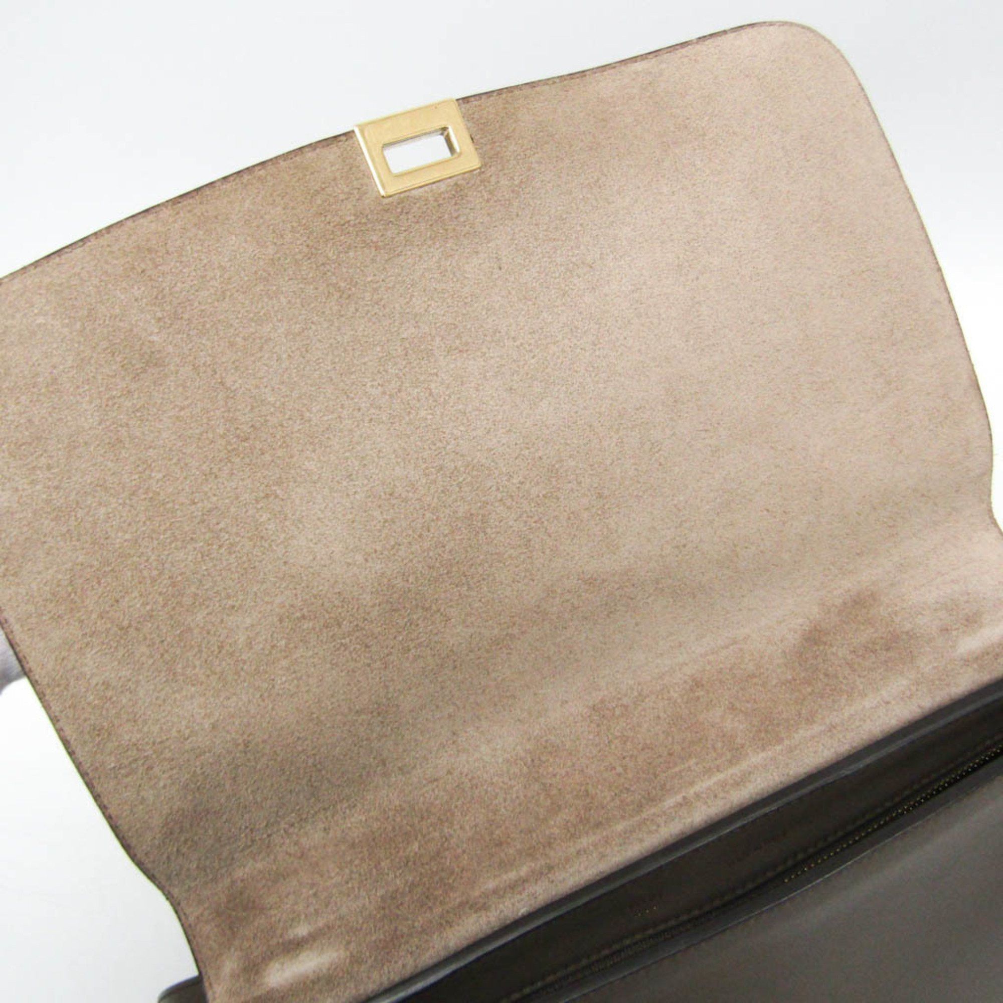 Celine Celine Trapeze Women's Leather,Suede Handbag,Shoulder Bag Brown,Gray,Red Color Size ONE SIZE - 11 Thumbnail