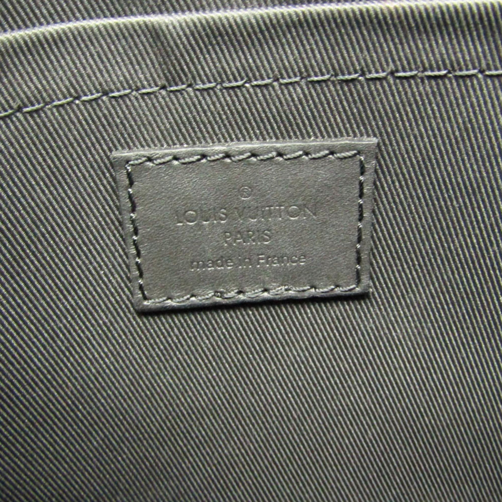 Louis Vuitton Louis Vuitton Damier Infini Stand Pouch N60450 Men's Clutch Bag Noir Size ONE SIZE - 12 Thumbnail