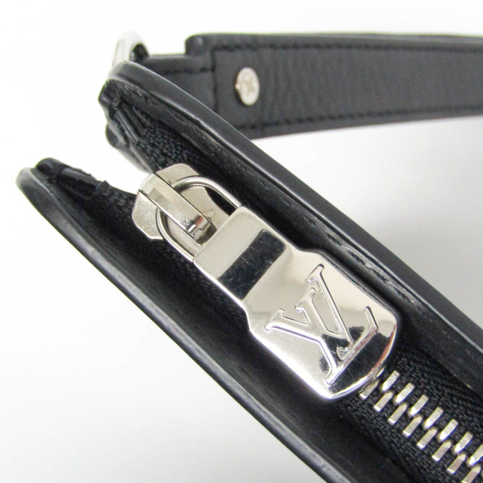 Louis Vuitton Louis Vuitton Damier Infini Stand Pouch N60450 Men's Clutch Bag Noir Size ONE SIZE - 9 Thumbnail