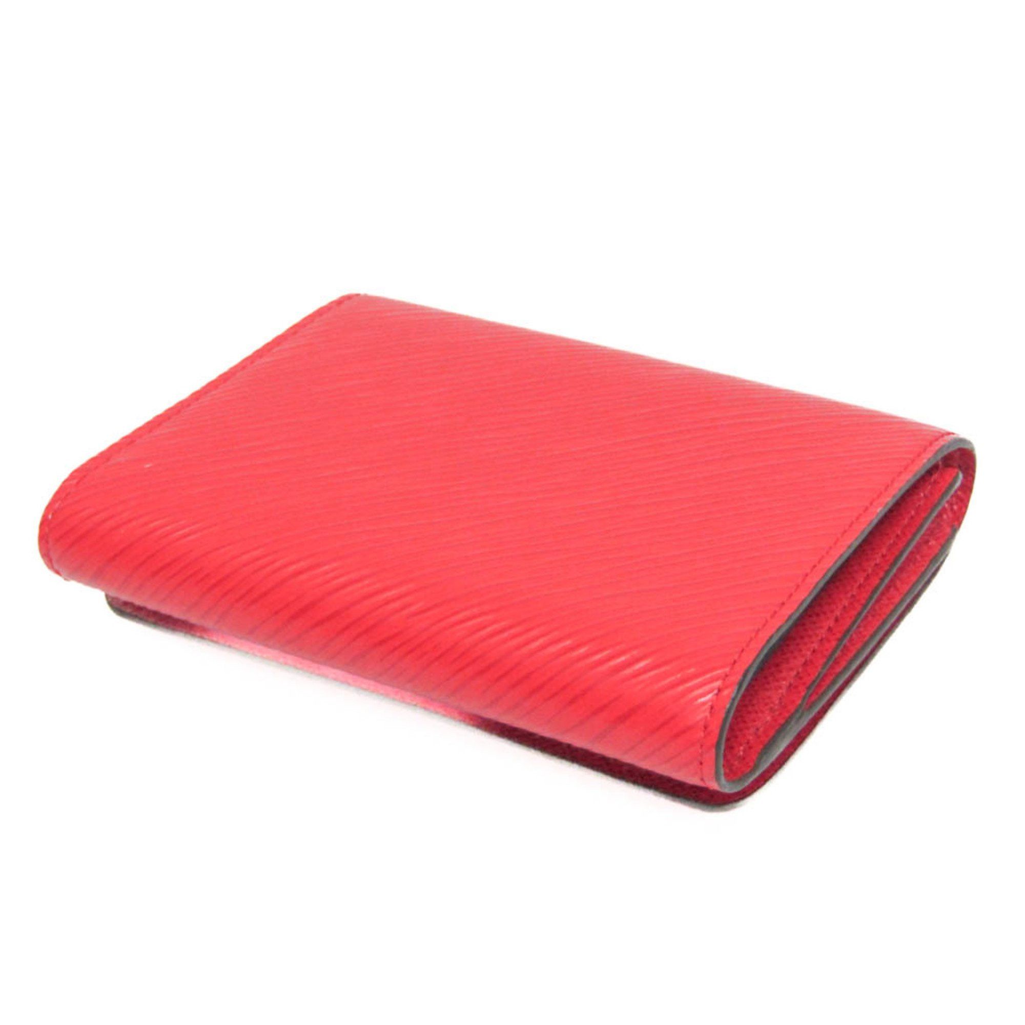 Louis Vuitton Louis Vuitton Epi Portofoille Twist Compact M64413 Women's Epi Leather Wallet (tri-fold) Coquelicots Size ONE SIZE - 2 Thumbnail
