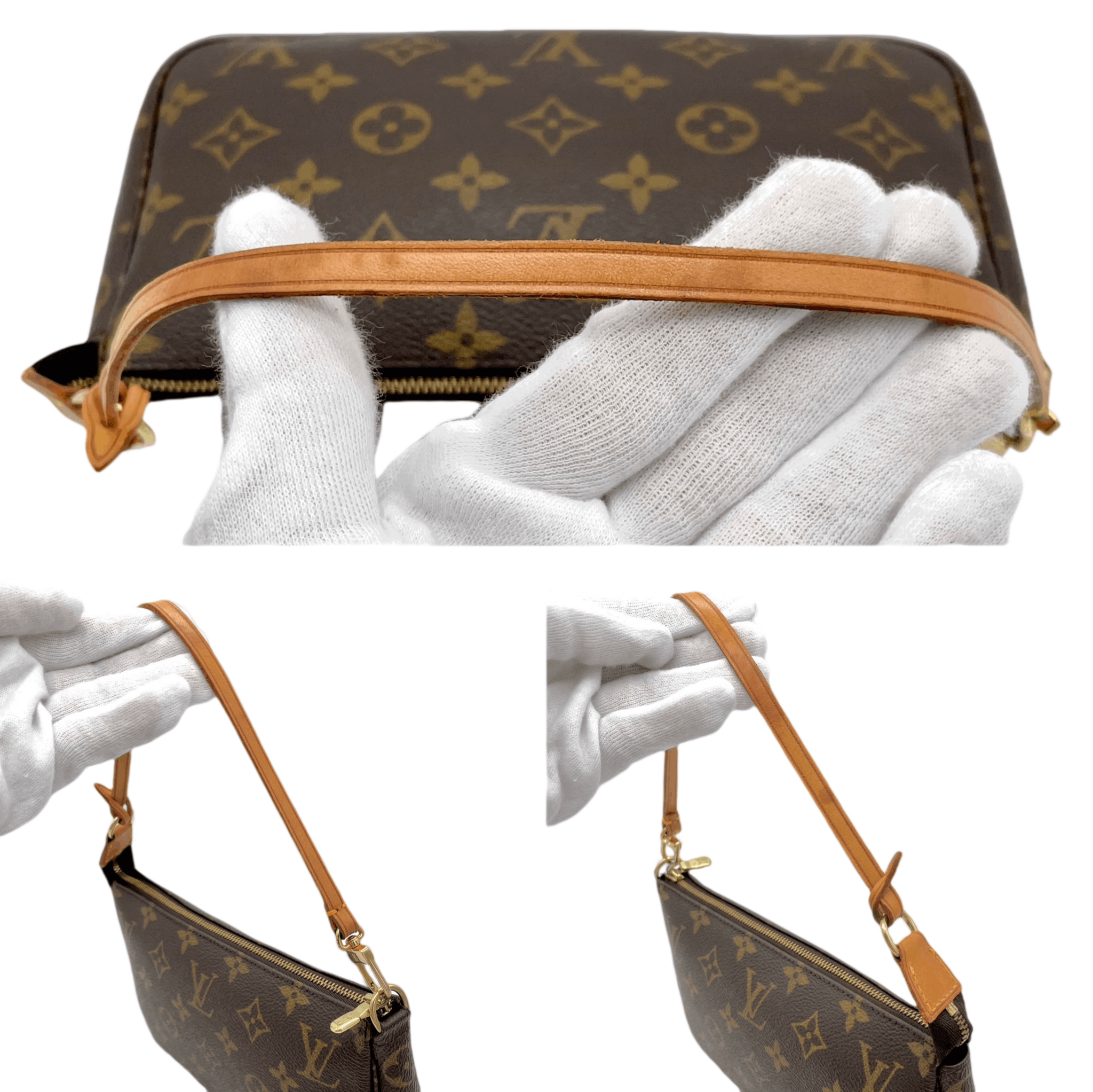 Louis Vuitton Louis Vuitton Monogram Pochette Accessory M51980 Size ONE SIZE - 9 Thumbnail