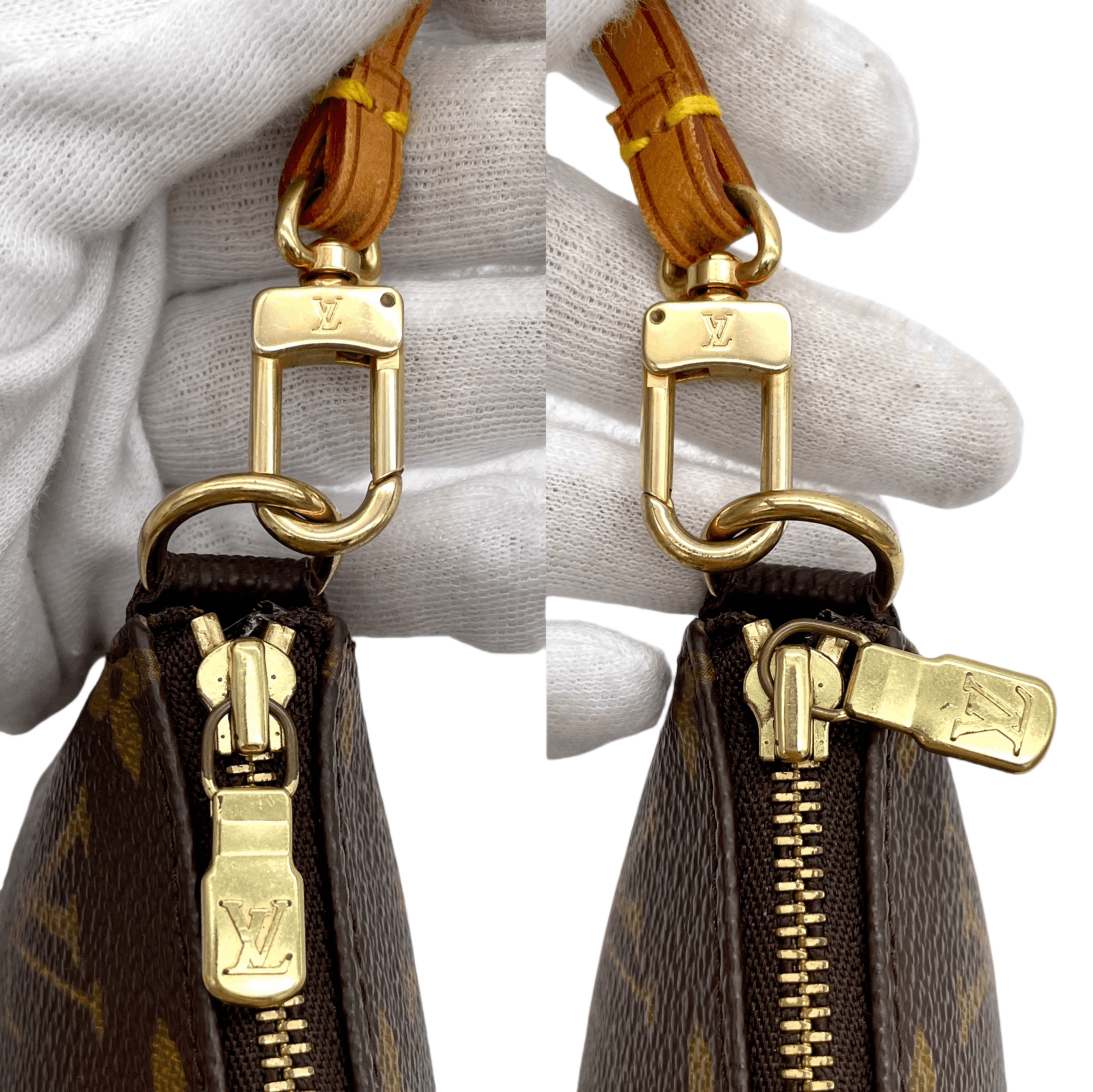 Louis Vuitton Louis Vuitton Monogram Pochette Accessory M51980 Size ONE SIZE - 10 Thumbnail