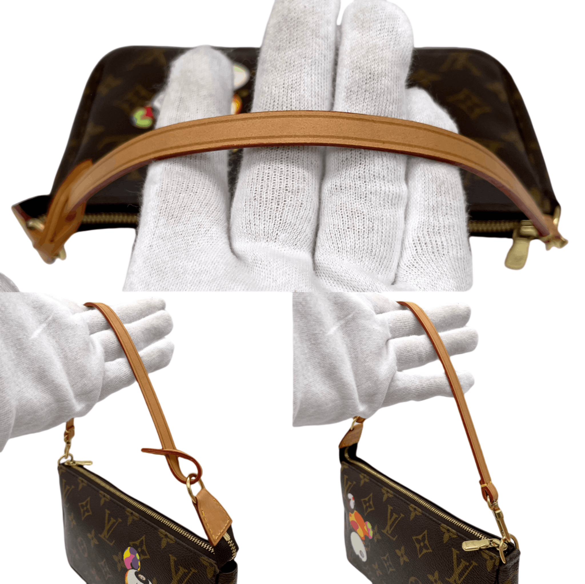 Louis Vuitton Louis Vuitton Monogram Panda Pochette Accessory Wallet M51981 Size ONE SIZE - 11 Thumbnail