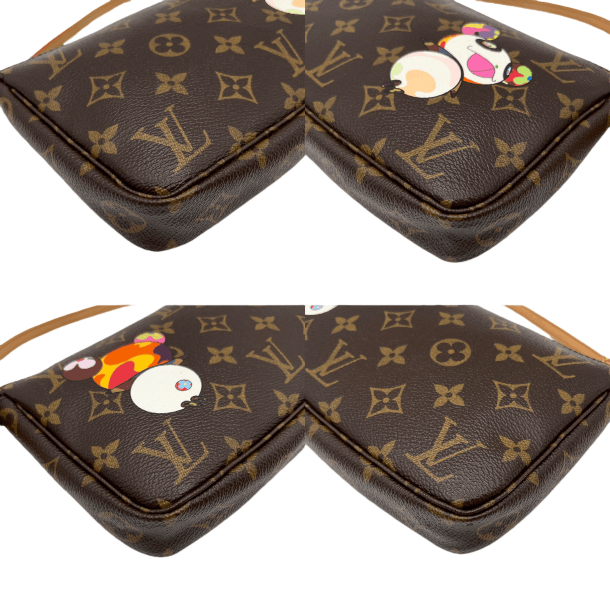 Louis Vuitton Louis Vuitton Monogram Panda Pochette Accessory Wallet M51981 Size ONE SIZE - 9 Thumbnail