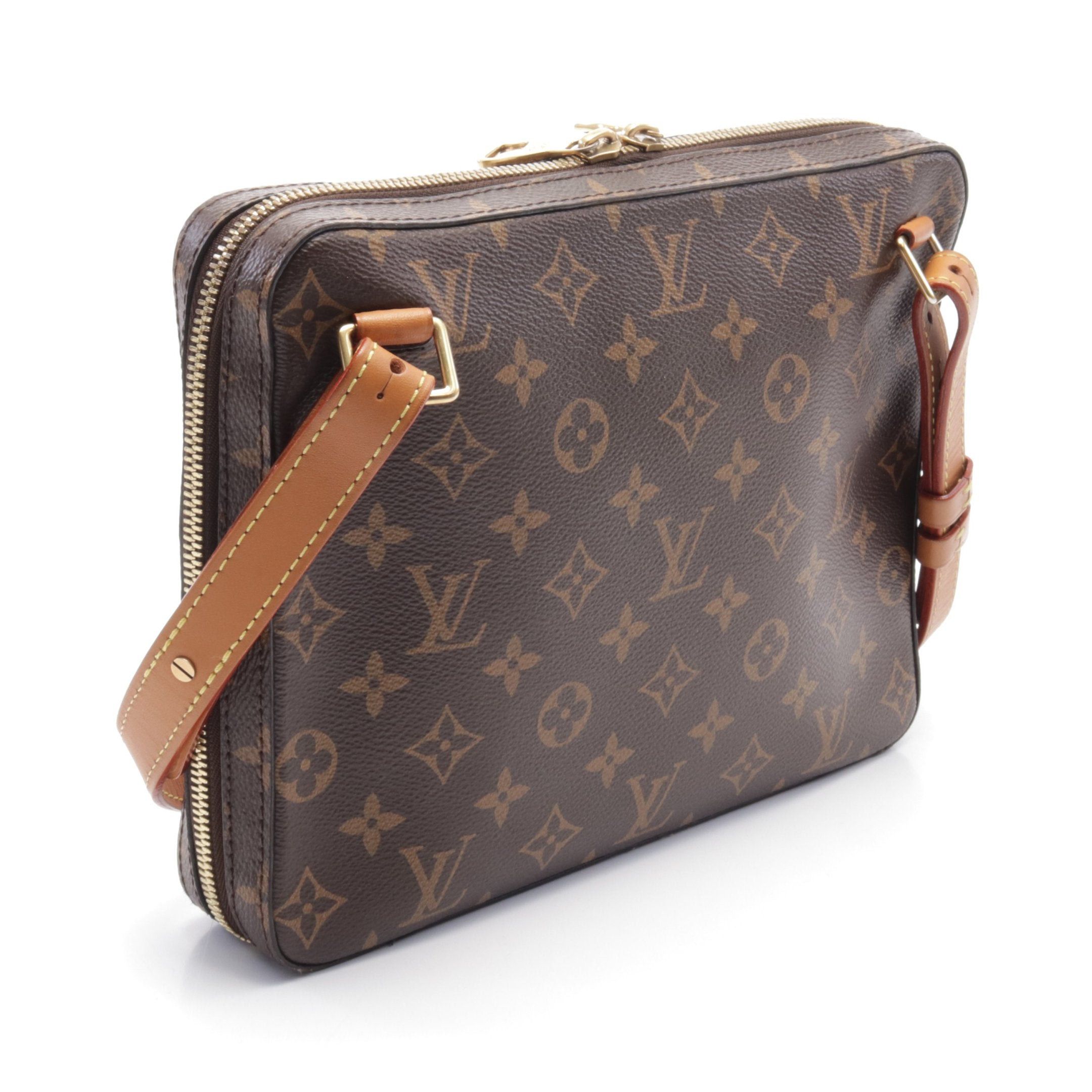 Louis Vuitton Louis Vuitton Soft Trunk Messenger Pm Monogram Shoulder Bag Leather Brown Size ONE SIZE - 2 Thumbnail