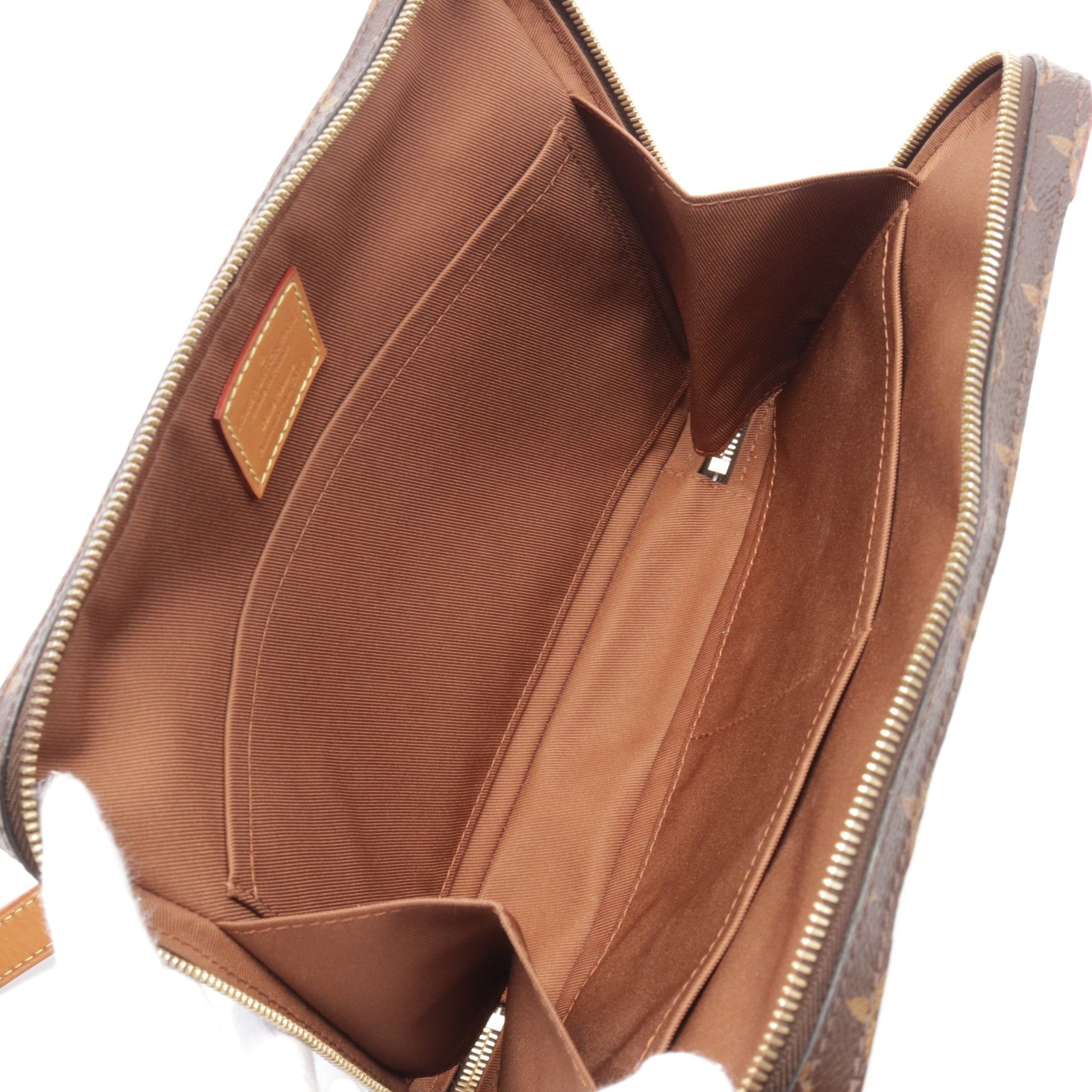 Louis Vuitton Louis Vuitton Soft Trunk Messenger Pm Monogram Shoulder Bag Leather Brown Size ONE SIZE - 3 Thumbnail