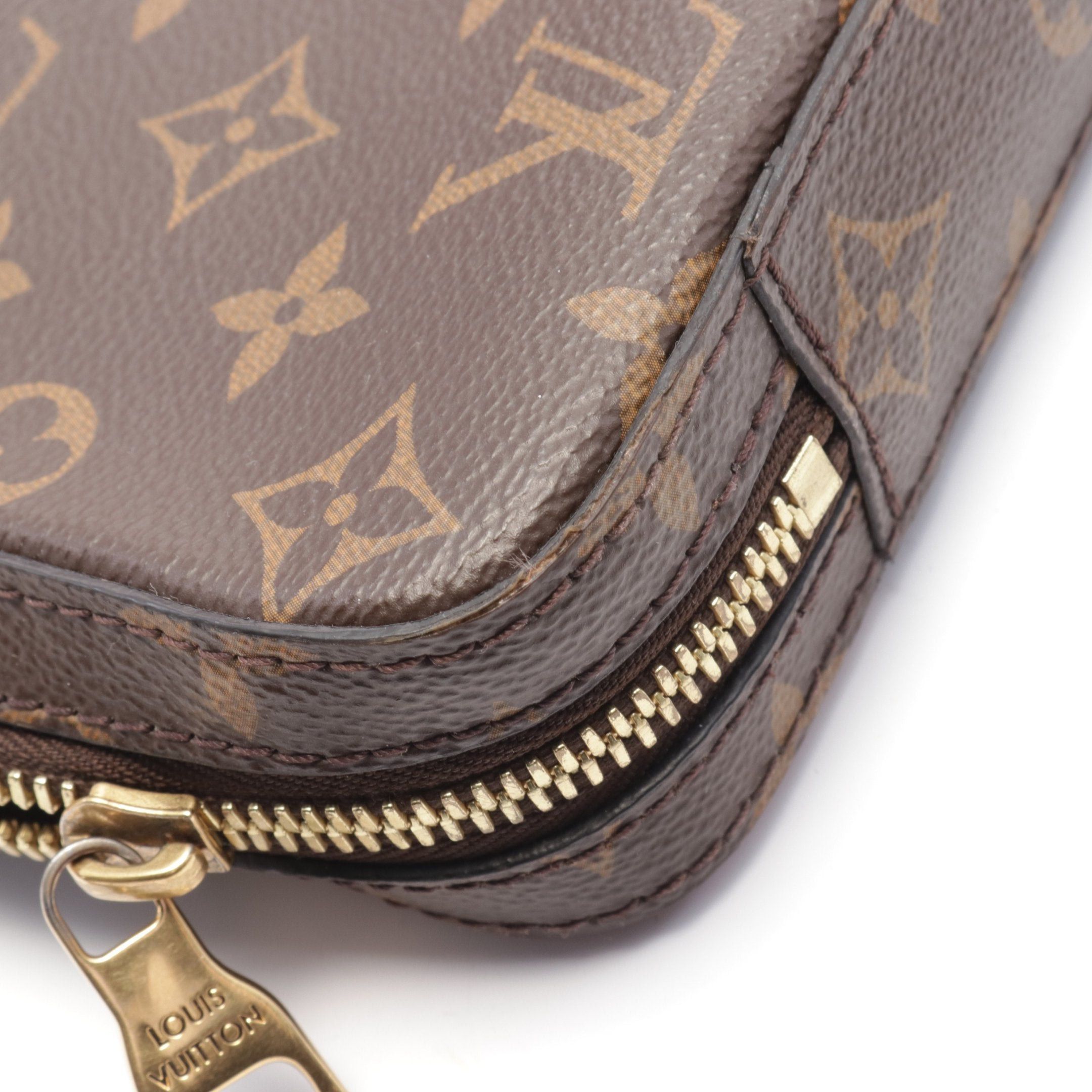 Louis Vuitton Louis Vuitton Soft Trunk Messenger Pm Monogram Shoulder Bag Leather Brown Size ONE SIZE - 11 Thumbnail
