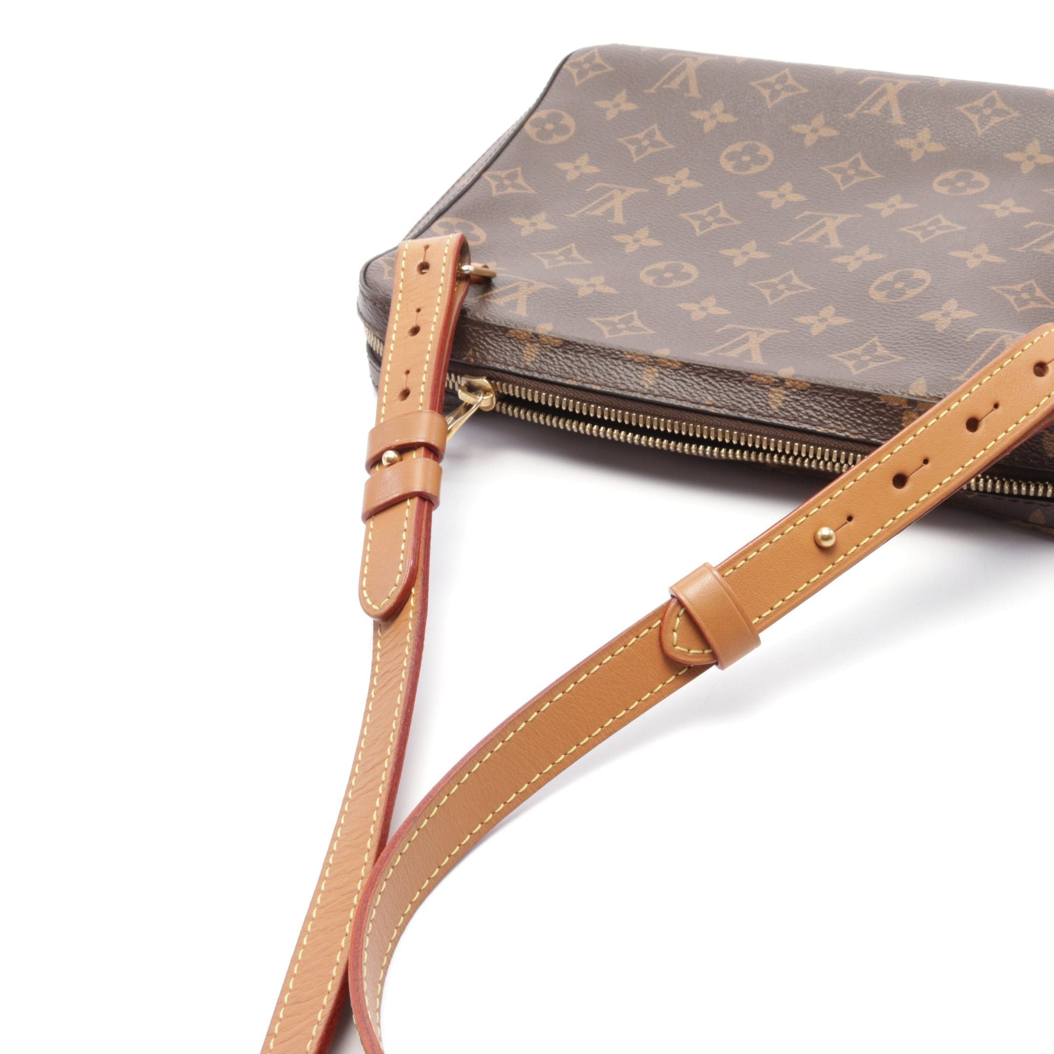 Louis Vuitton Louis Vuitton Soft Trunk Messenger Pm Monogram Shoulder Bag Leather Brown Size ONE SIZE - 6 Thumbnail