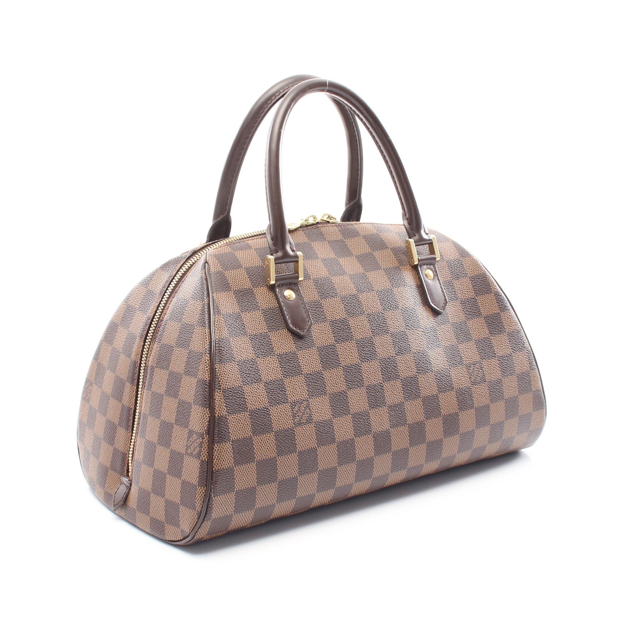 Louis Vuitton Louis Vuitton Rivera Mm Damier Ebene Handbag Leather Brown Size ONE SIZE - 2 Thumbnail