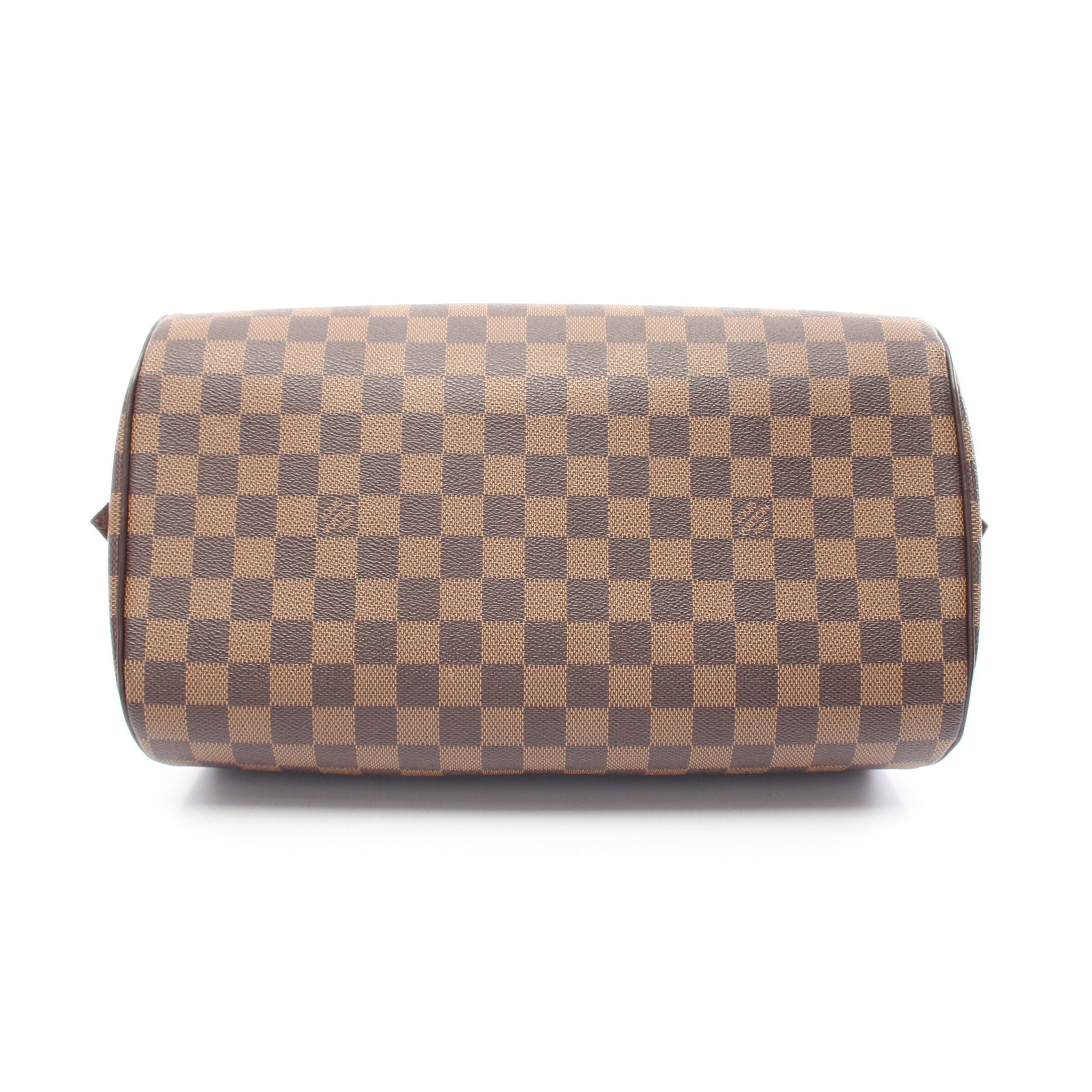 Louis Vuitton Louis Vuitton Rivera Mm Damier Ebene Handbag Leather Brown Size ONE SIZE - 11 Thumbnail