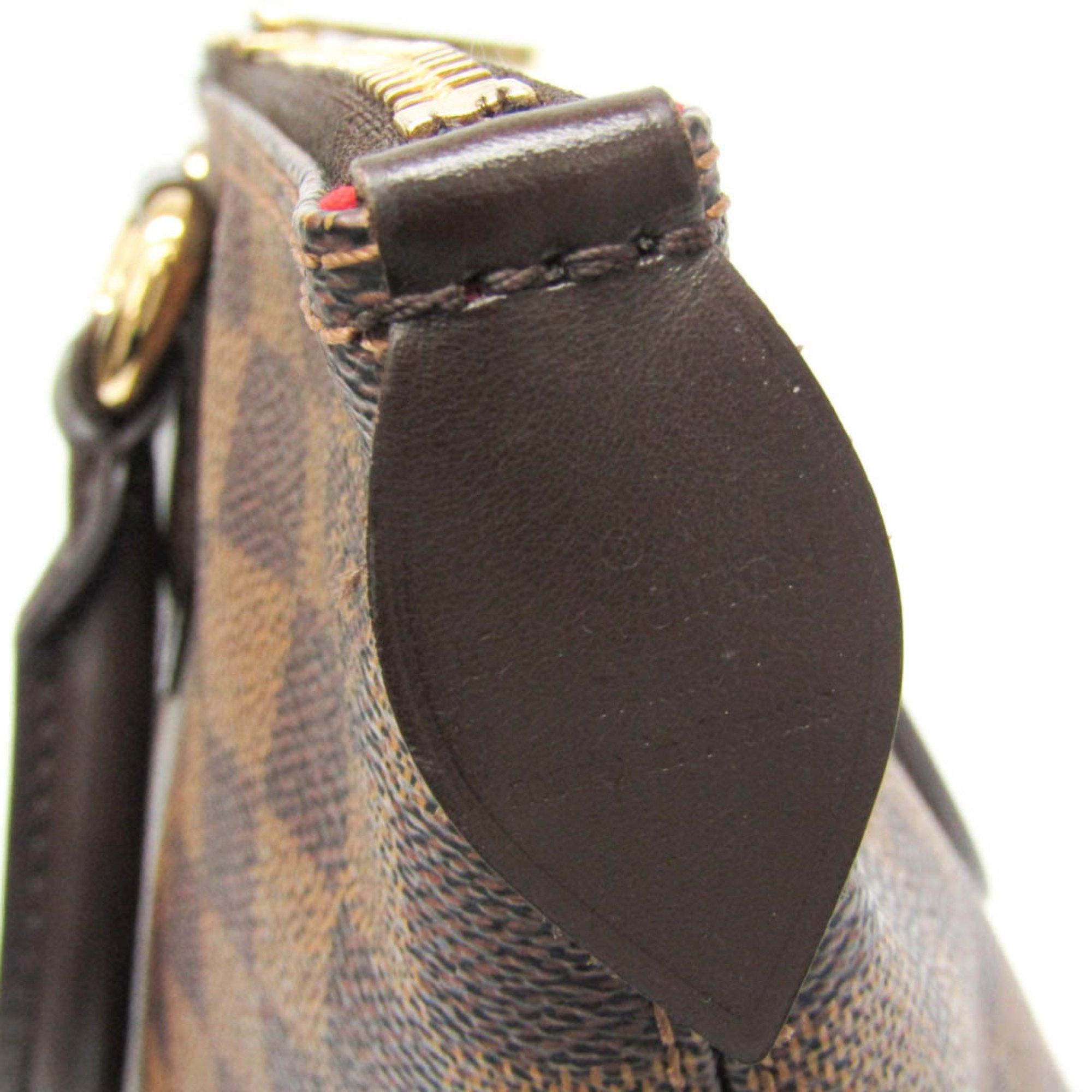 Louis Vuitton Louis Vuitton Damier Saleya PM N51183 Women's Handbag Ebene Size ONE SIZE - 9 Thumbnail