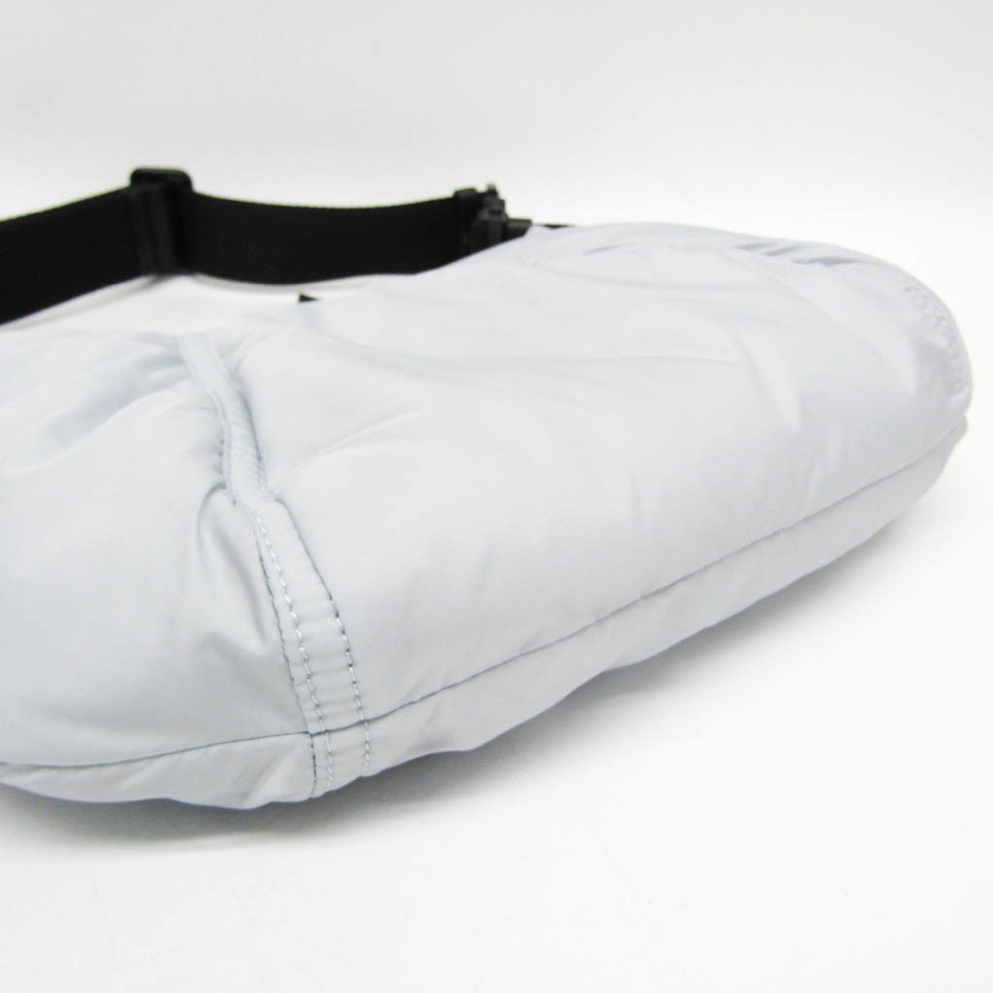 Moncler Moncler SPREAD HOBO SMALL H209B5C00001 Women's Nylon,Canvas Shoulder Bag Black,Light Blue Gray Size ONE SIZE - 4 Thumbnail